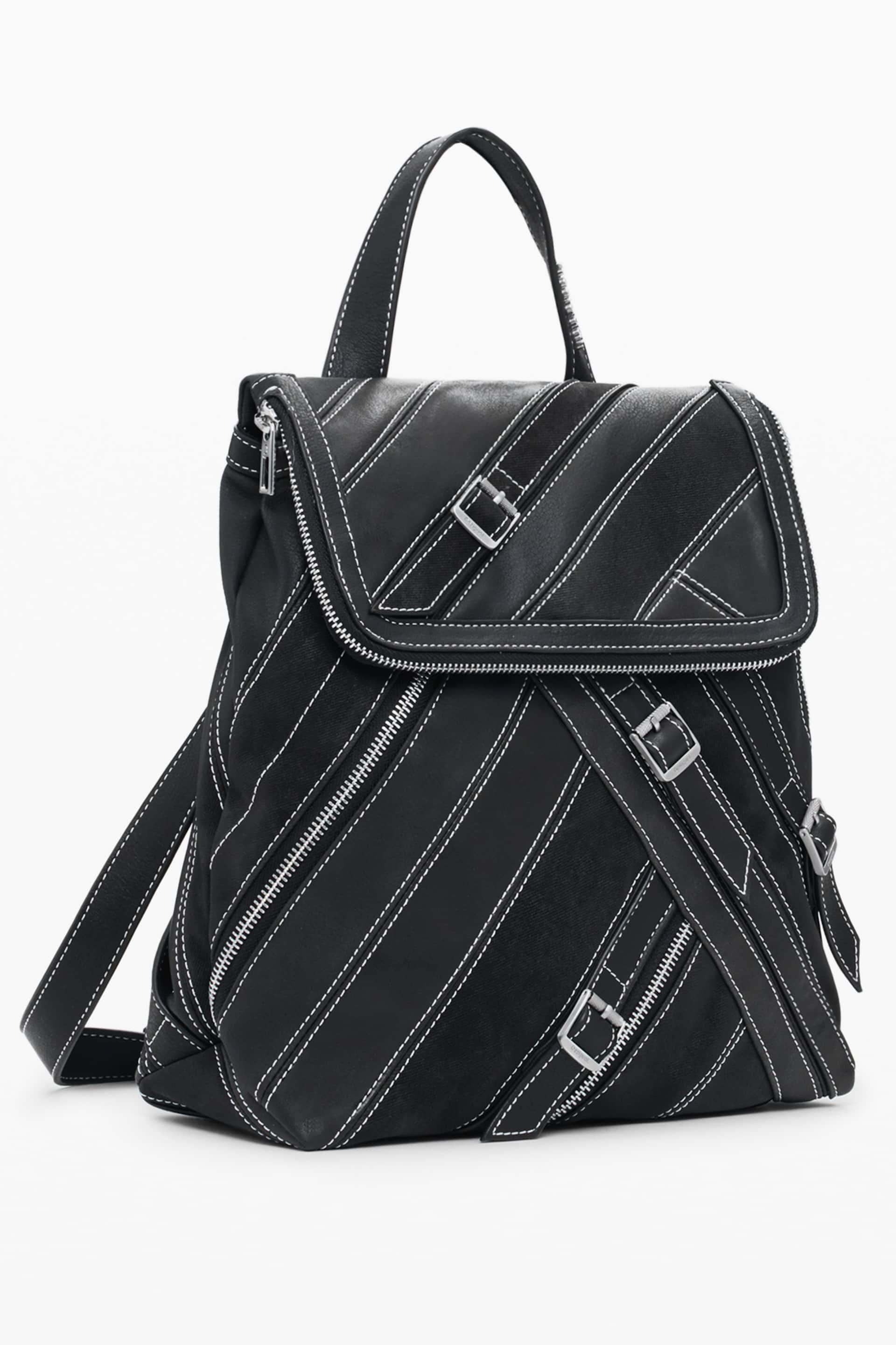 Desigual mujer negro mochila