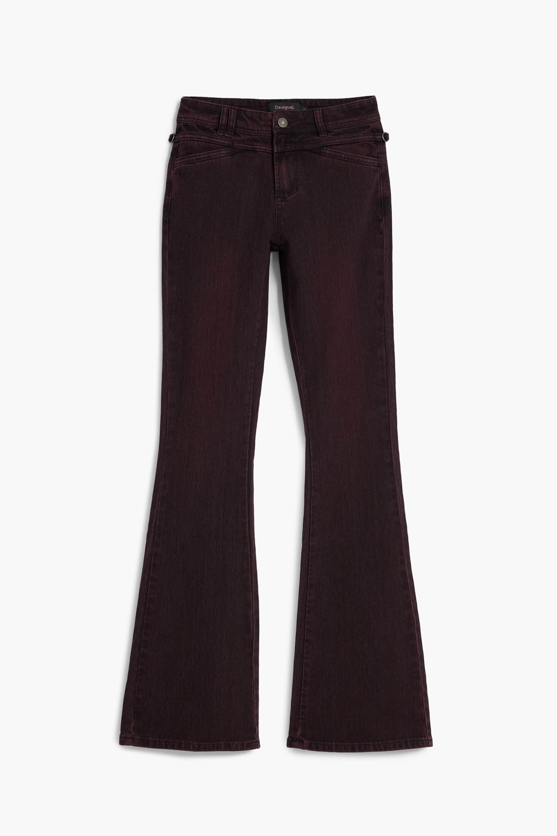Desigual mujer denim vaqueros morado