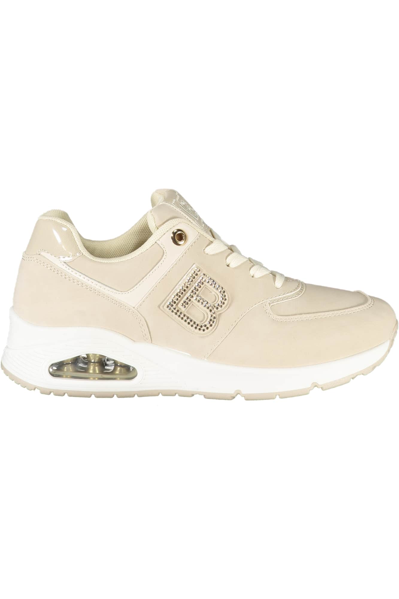 Laura Biagiotti mujer beige zapatillas deportivas
