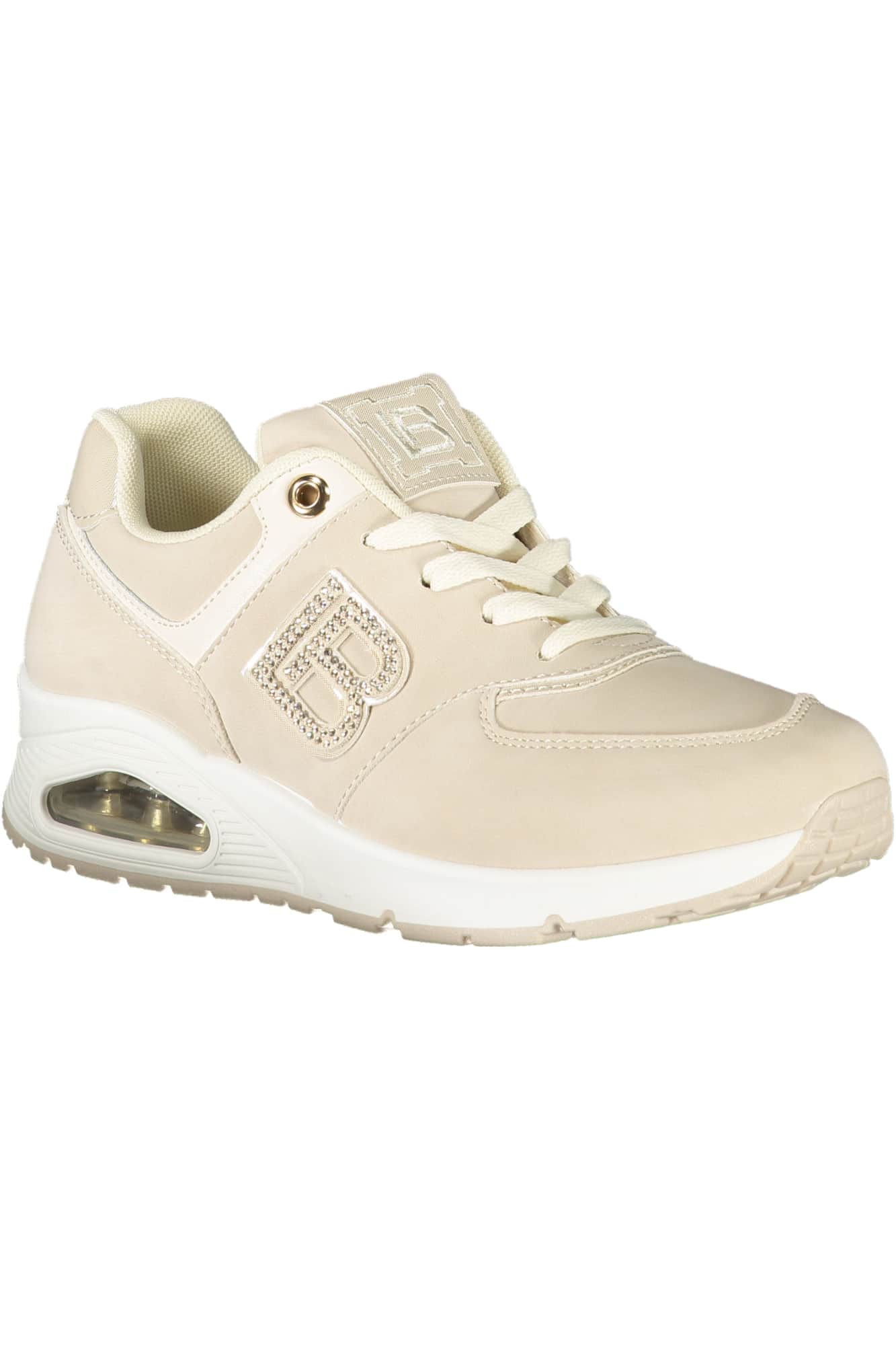 Laura Biagiotti mujer beige zapatillas deportivas