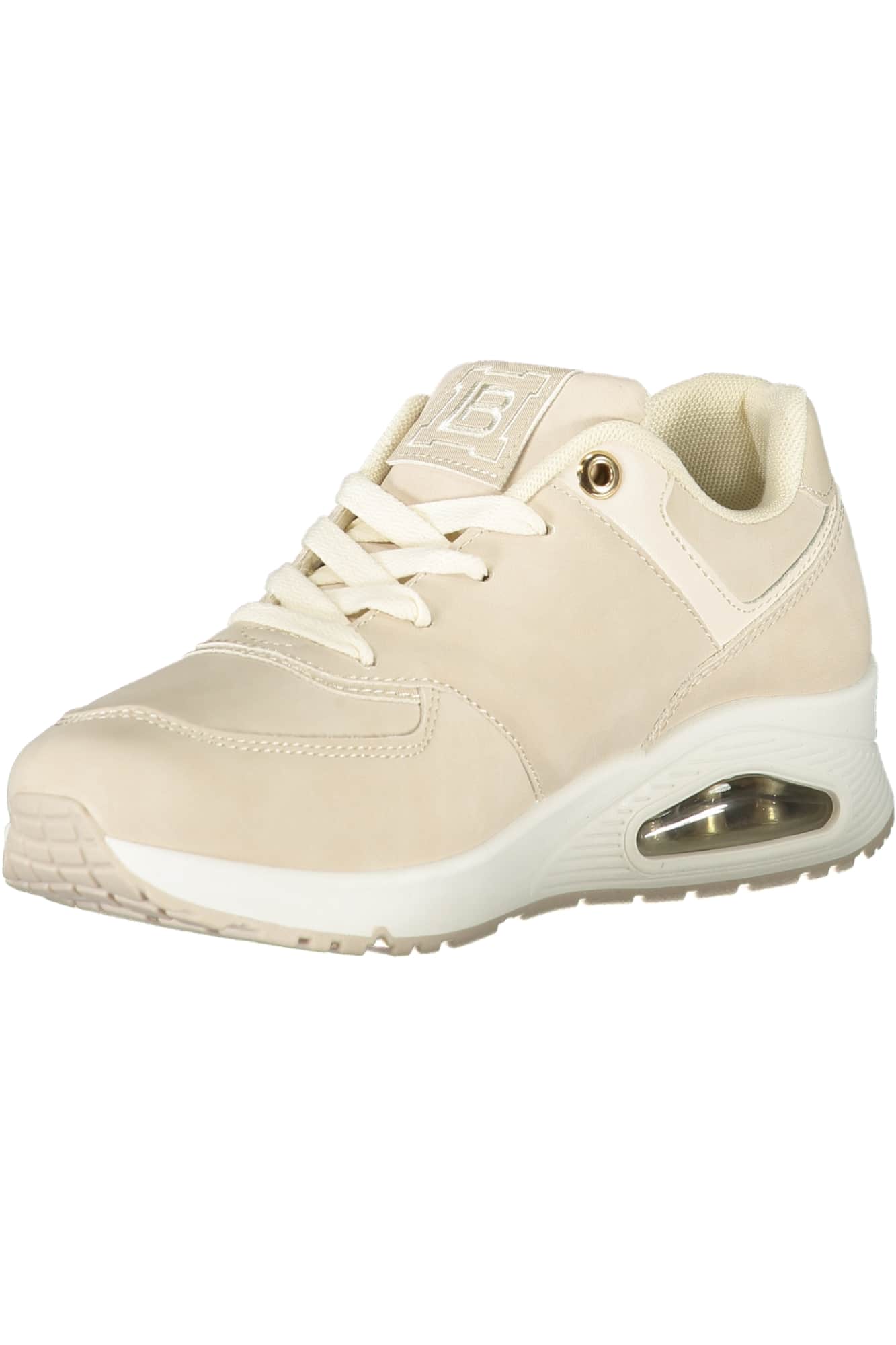 Laura Biagiotti mujer beige zapatillas deportivas