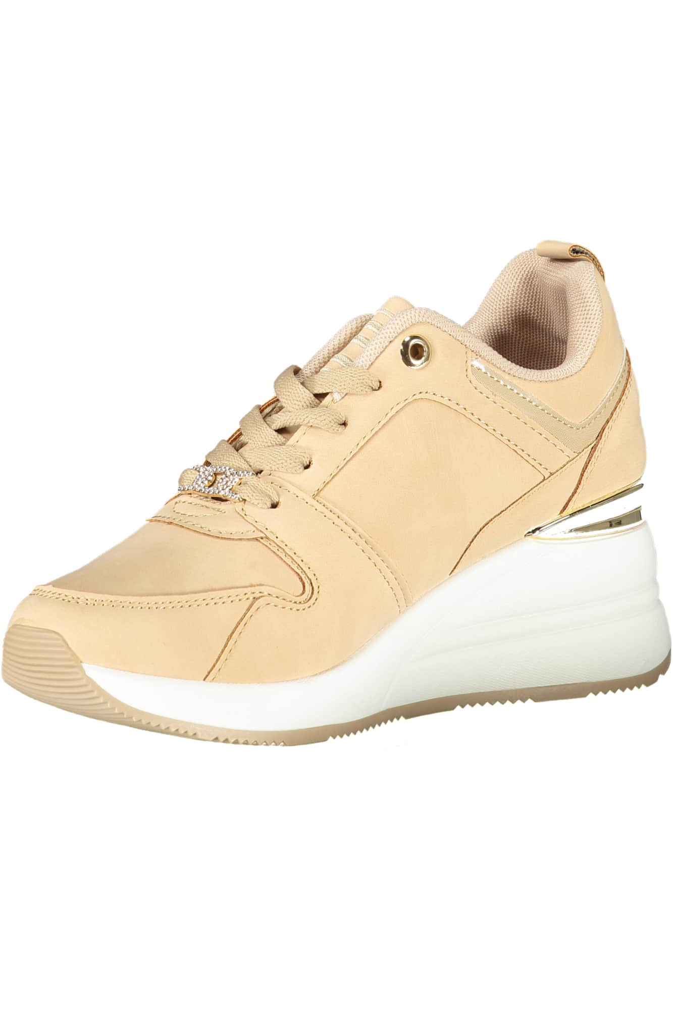 Laura Biagiotti mujer beige zapatillas deportivas