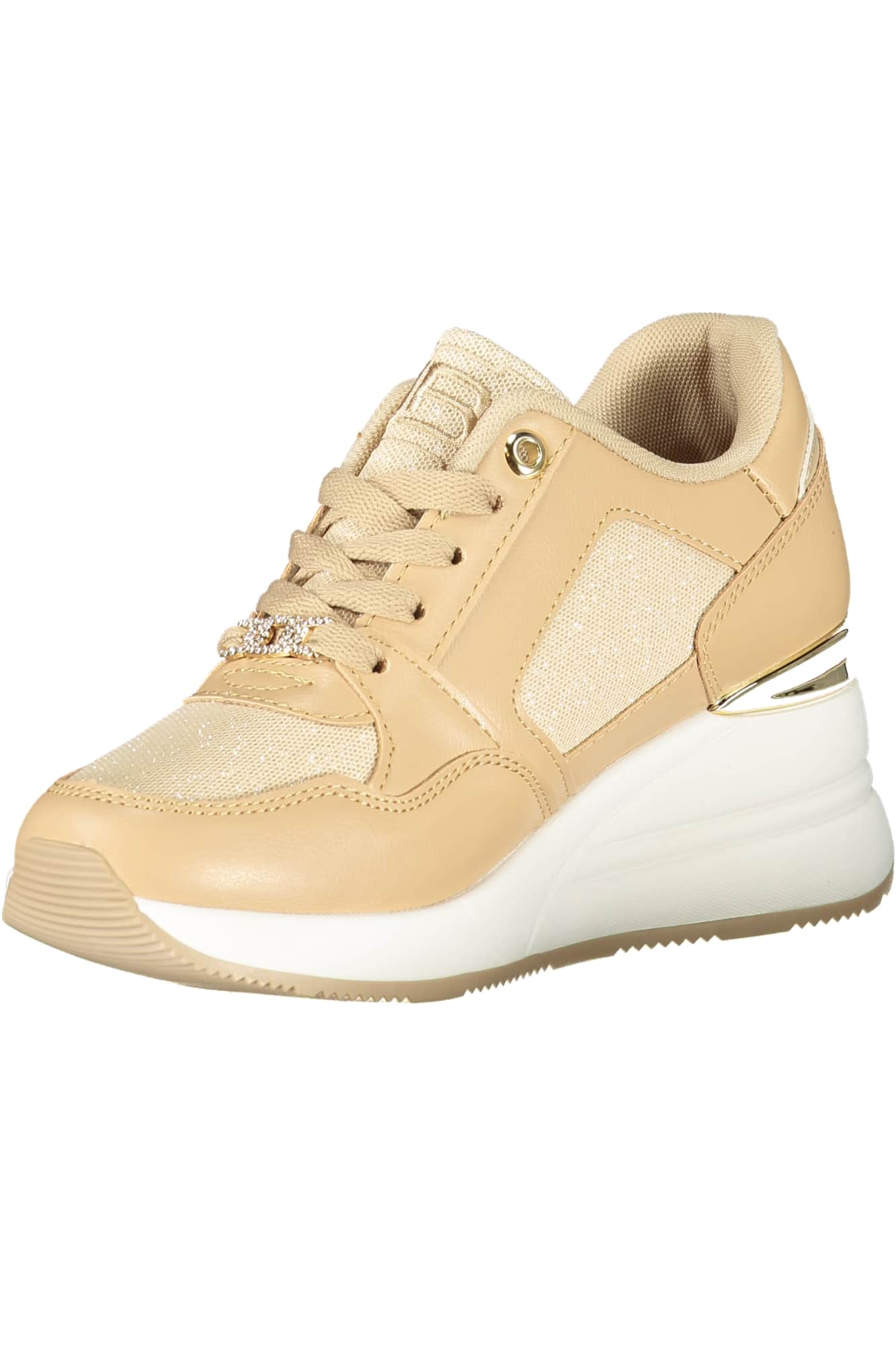 Laura Biagiotti mujer beige zapatillas deportivas
