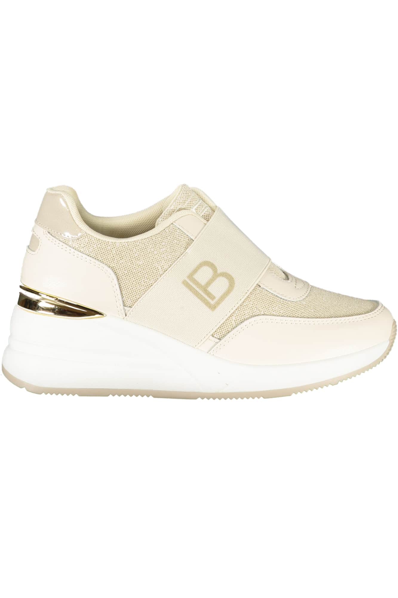 Laura Biagiotti mujer beige zapatillas deportivas