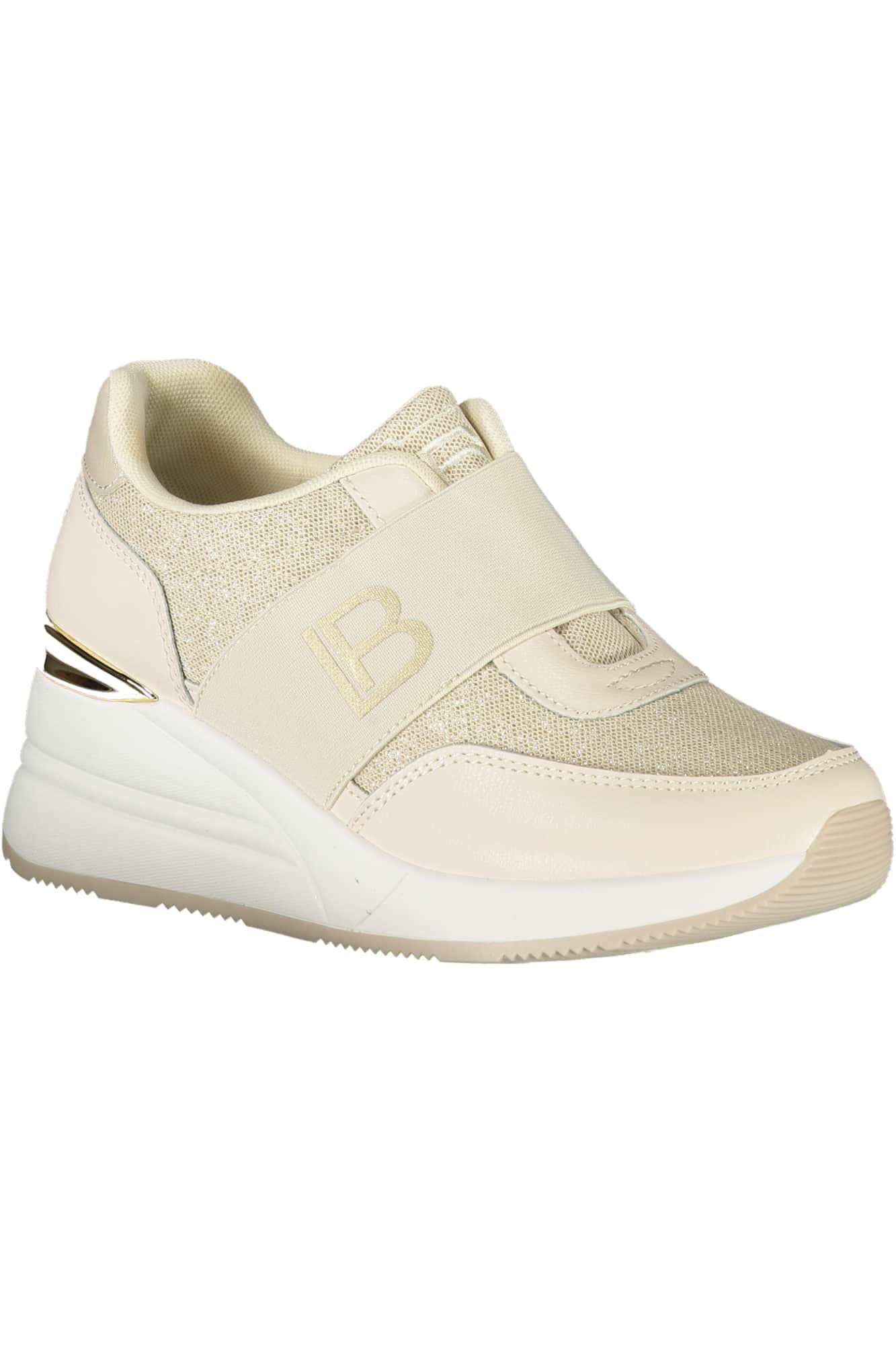 Laura Biagiotti mujer beige zapatillas deportivas