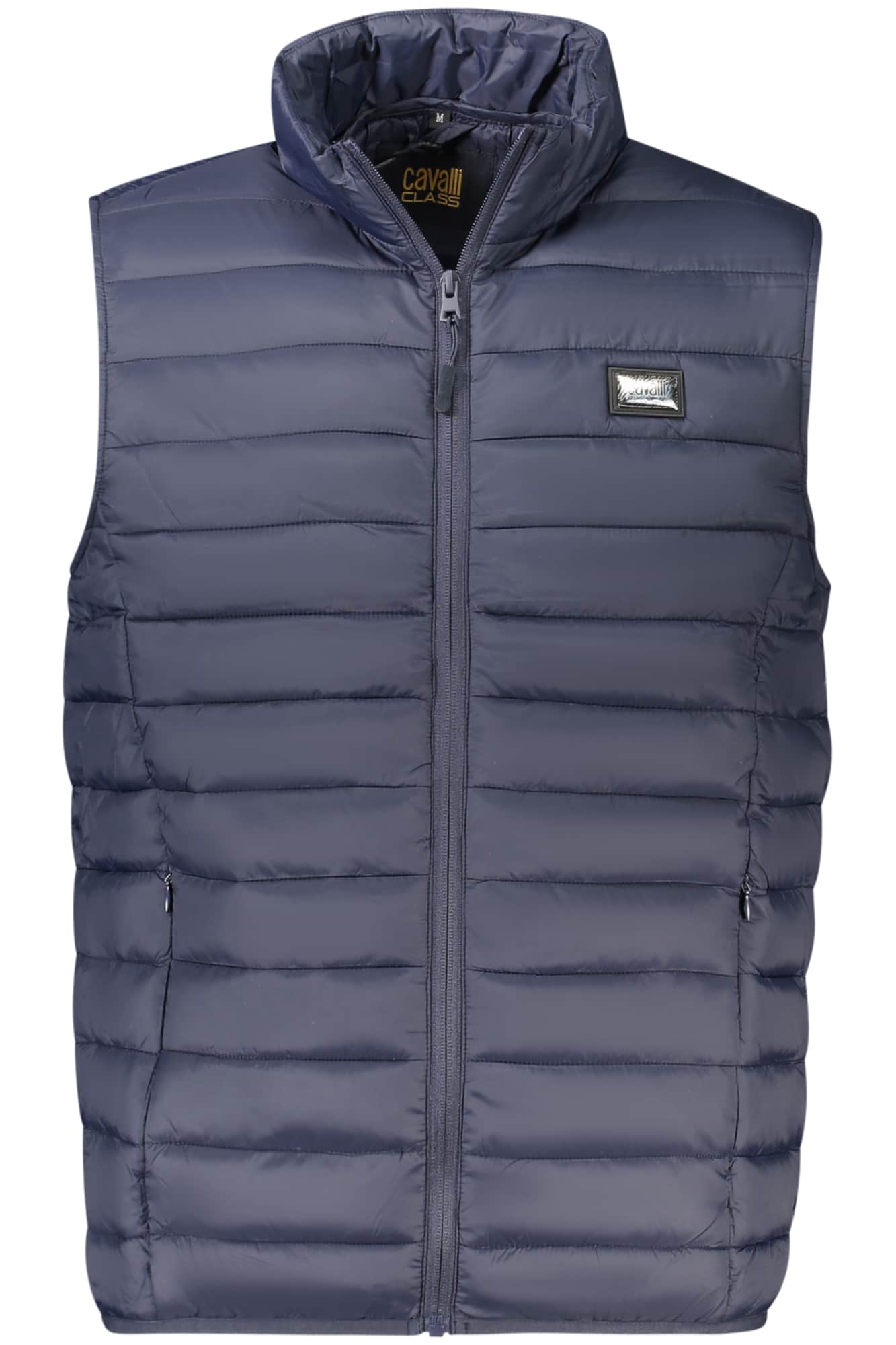 Cavalli Class hombre verde sin mangas chaqueta
