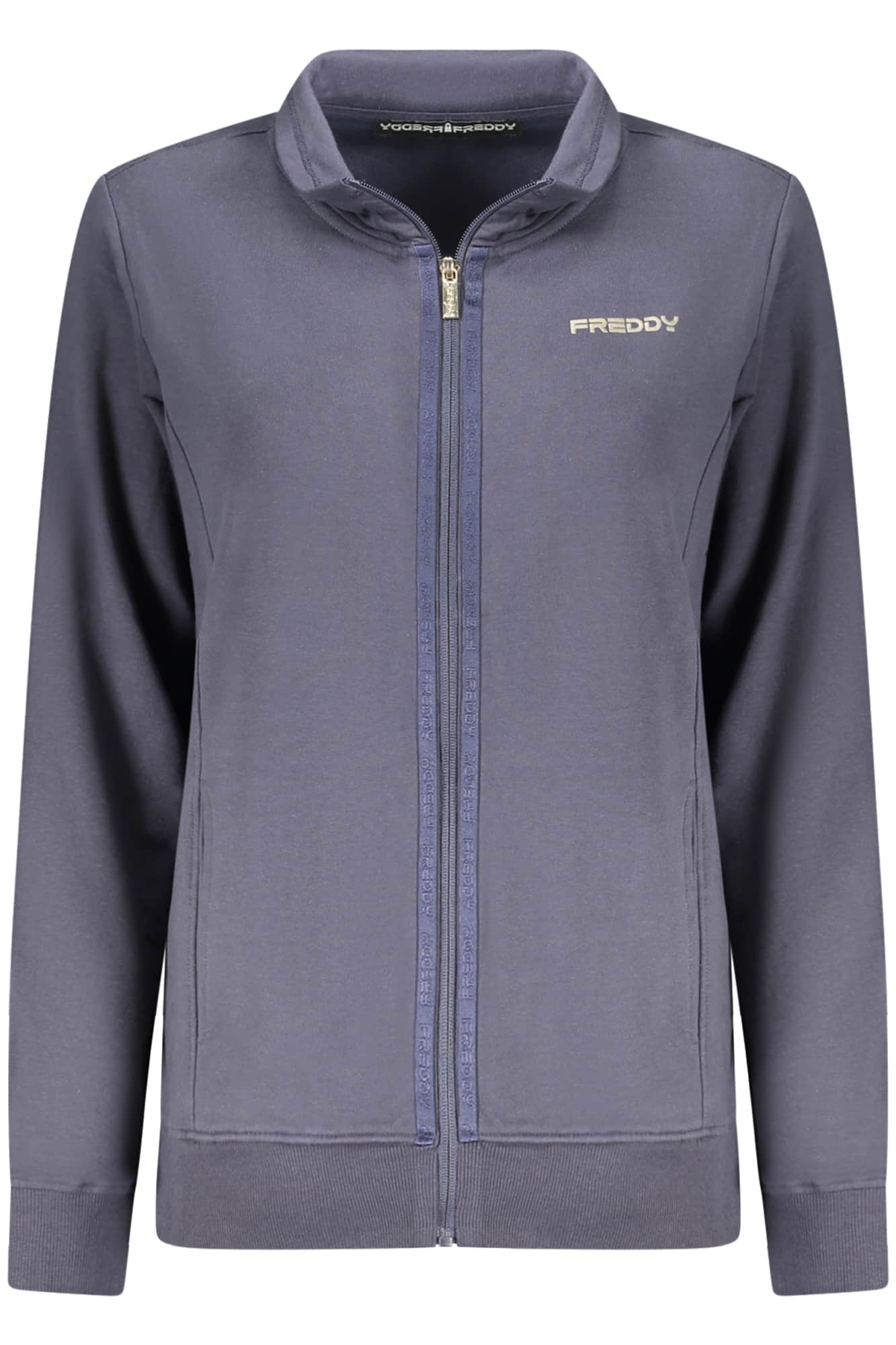 Freddy mujer morado con cremallera sudadera