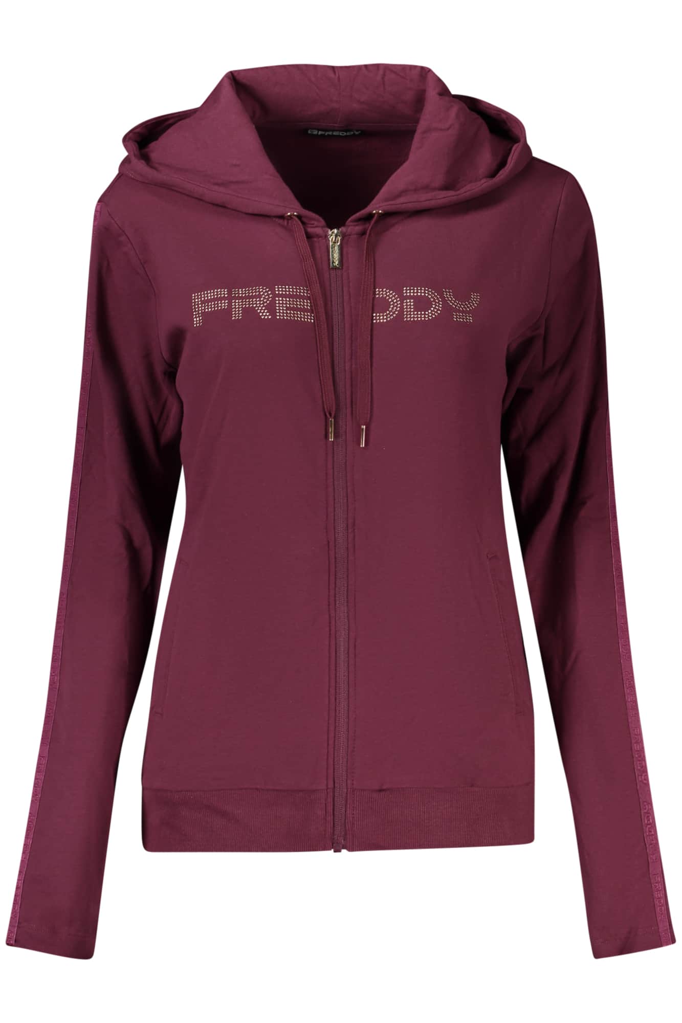 Freddy mujer blanco con cremallera sudadera