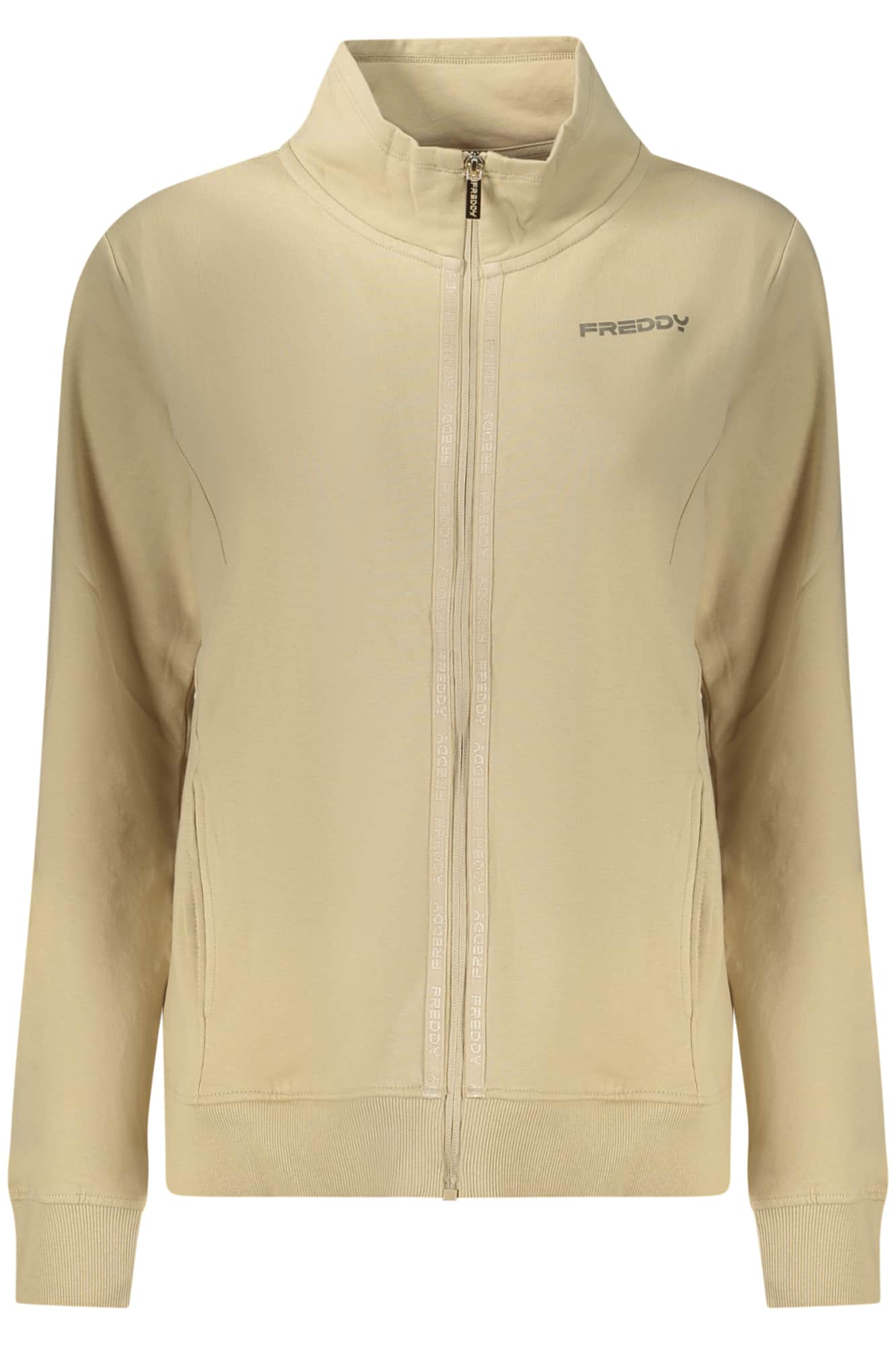 Freddy mujer morado con cremallera sudadera