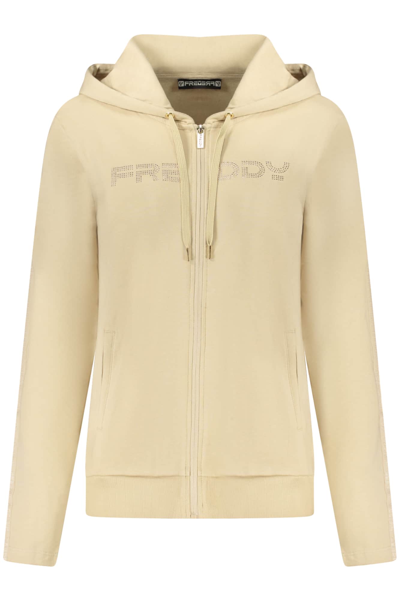Freddy mujer blanco con cremallera sudadera