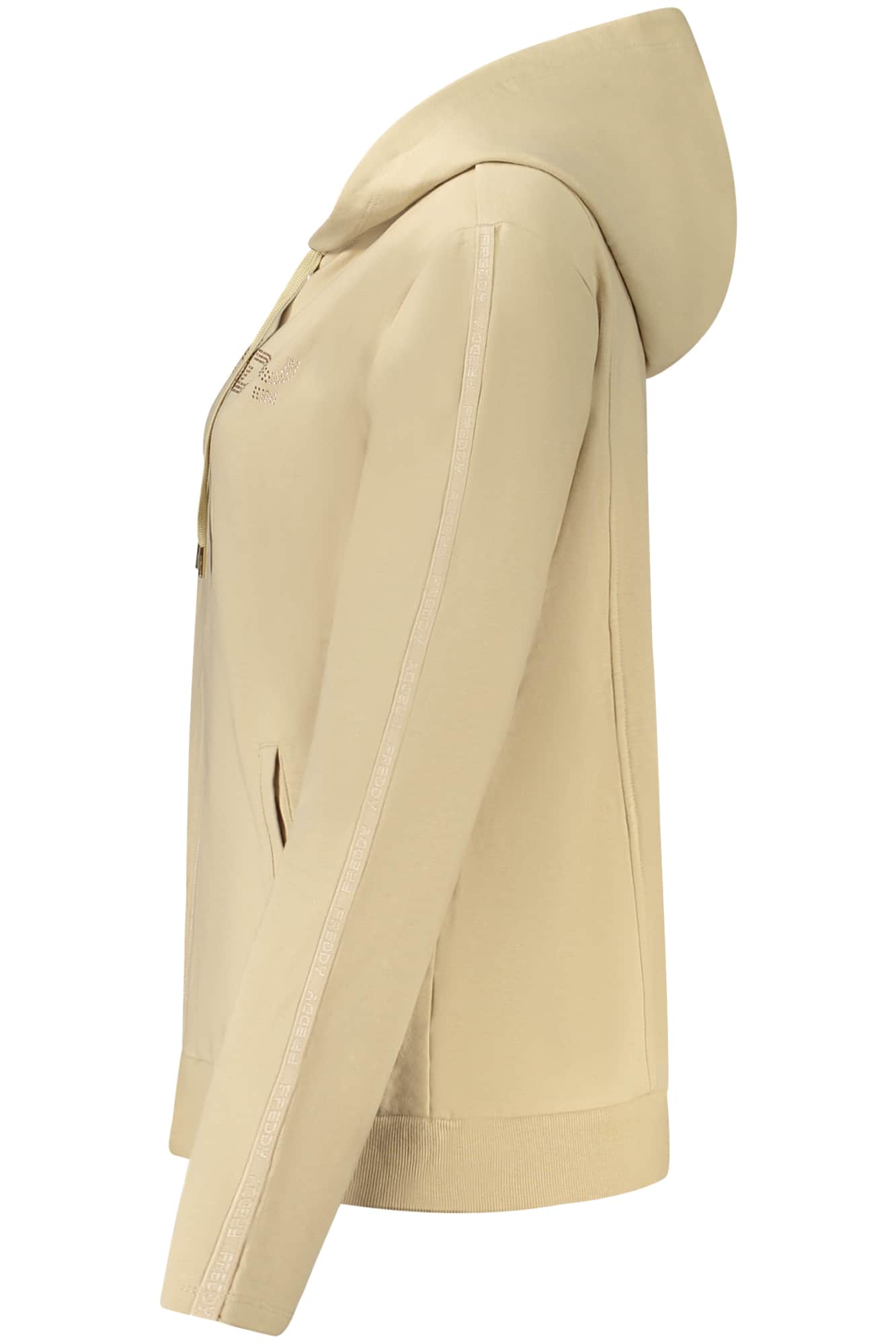 Freddy mujer blanco con cremallera sudadera