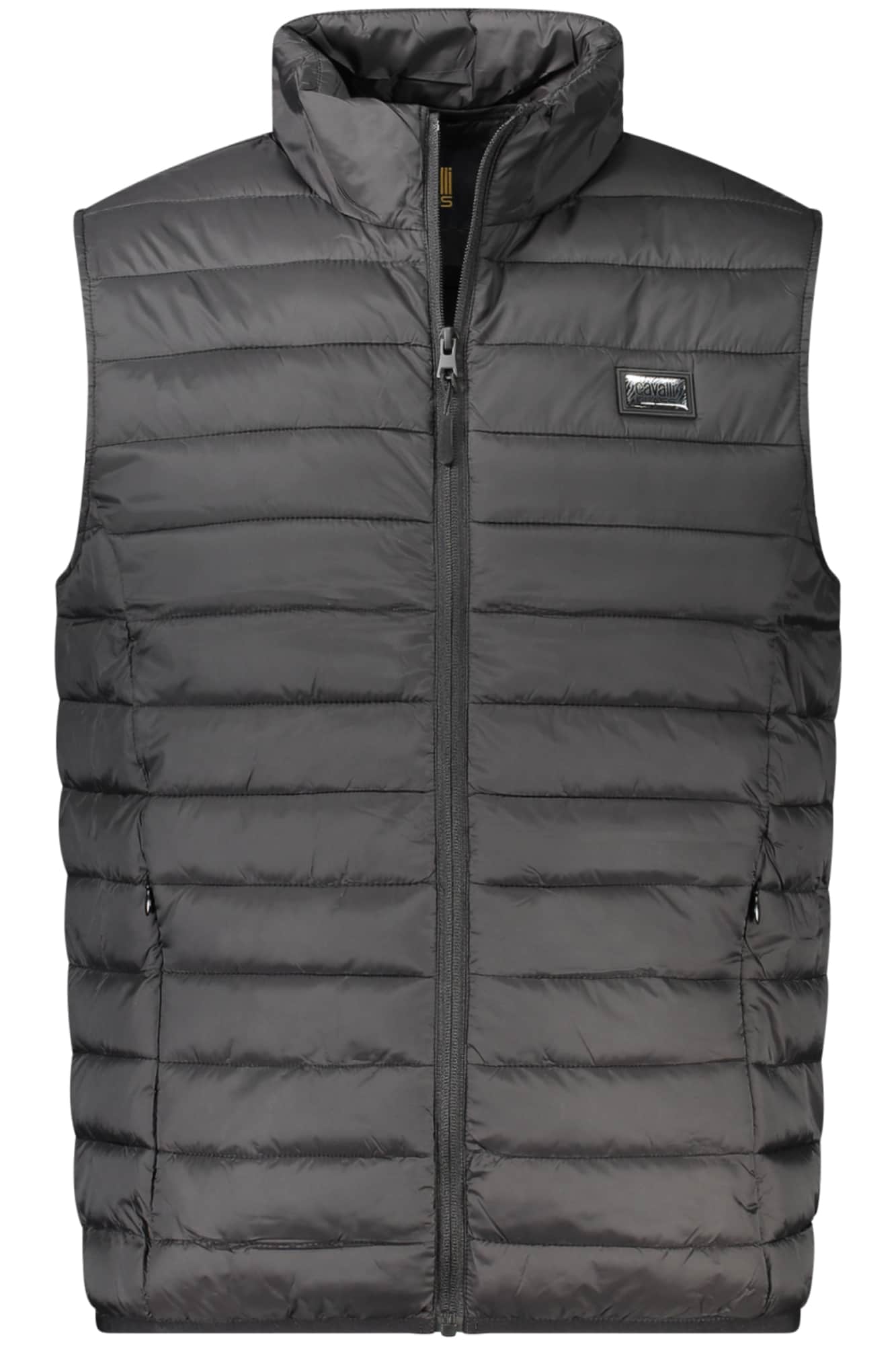 Cavalli Class hombre verde sin mangas chaqueta