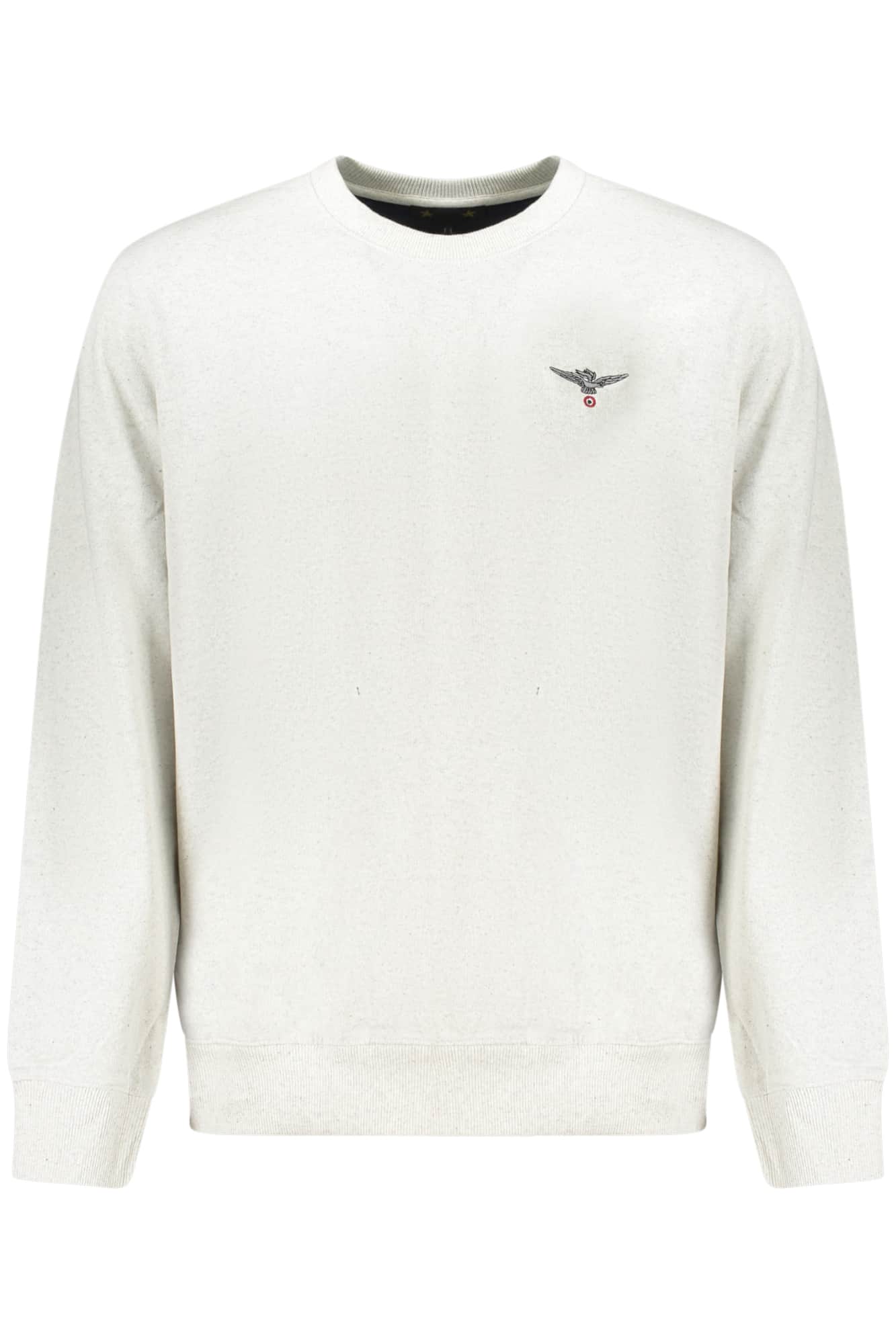 Military academy hombre con cremallera sudadera, gris