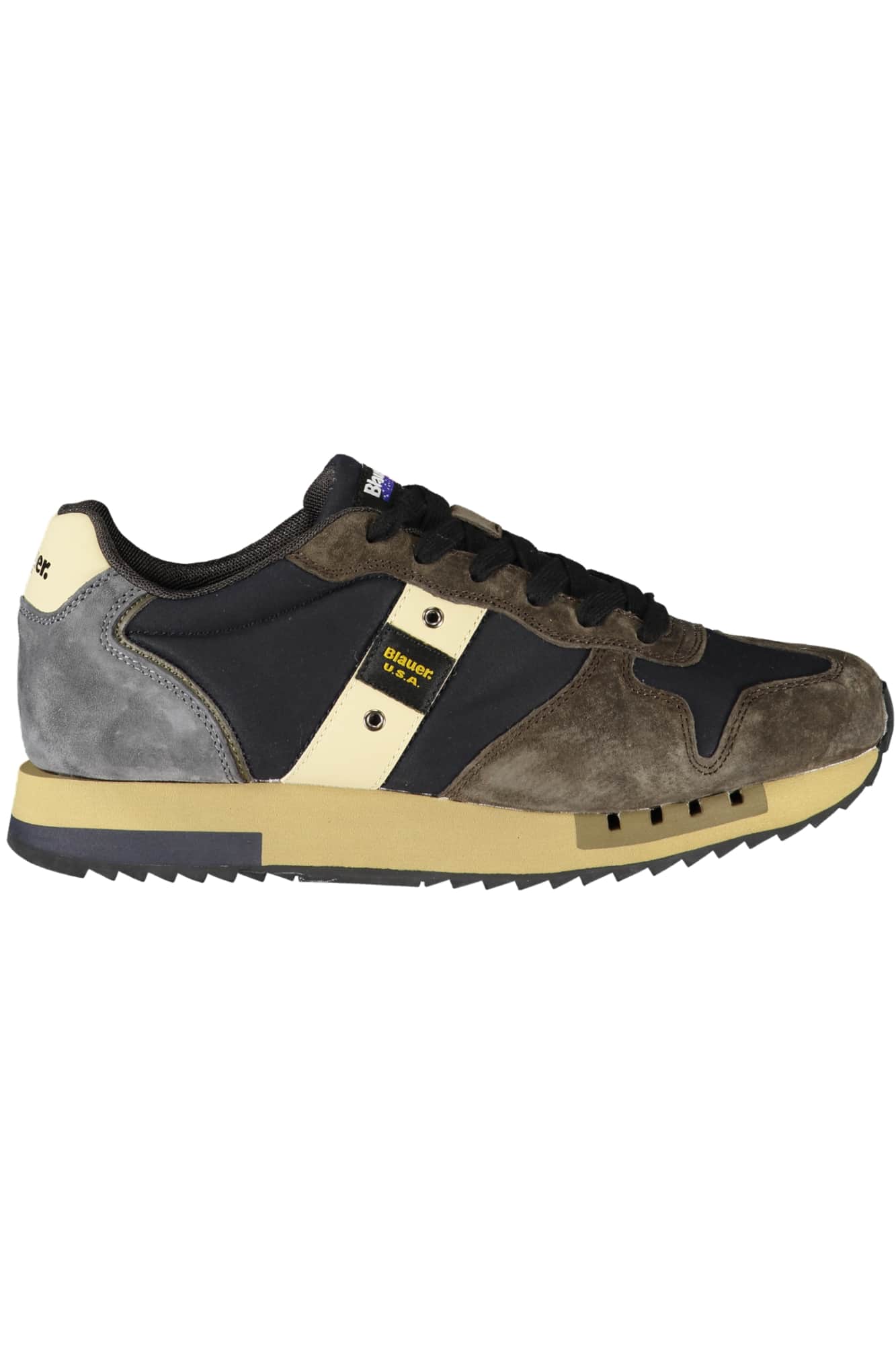 Blauer hombre negro zapatillas deportivas