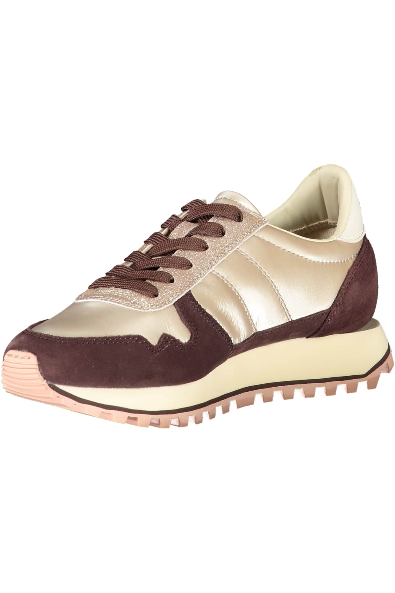 Blauer mujer beige zapatillas deportivas