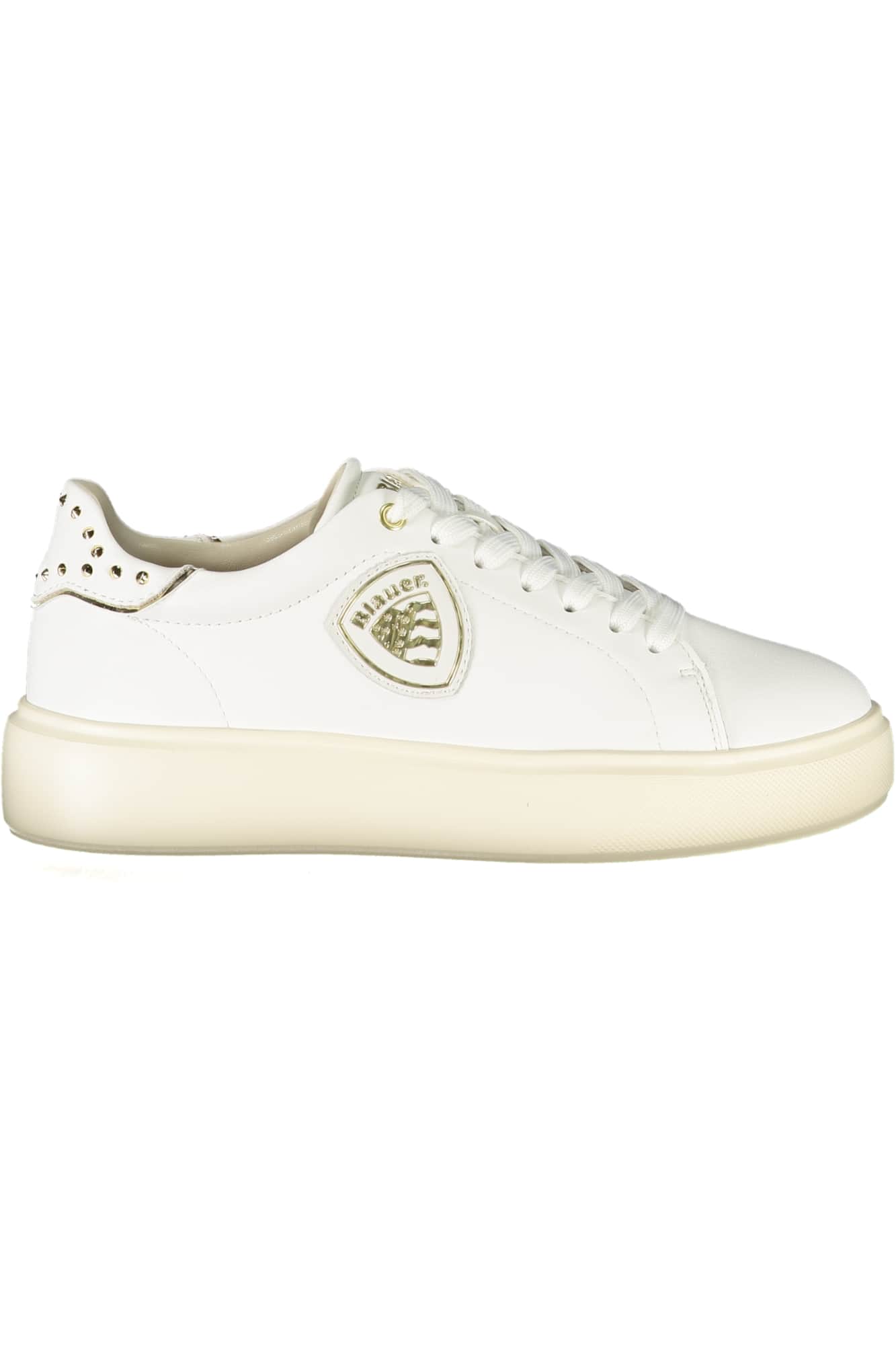 Blauer mujer blanco zapatillas deportivas