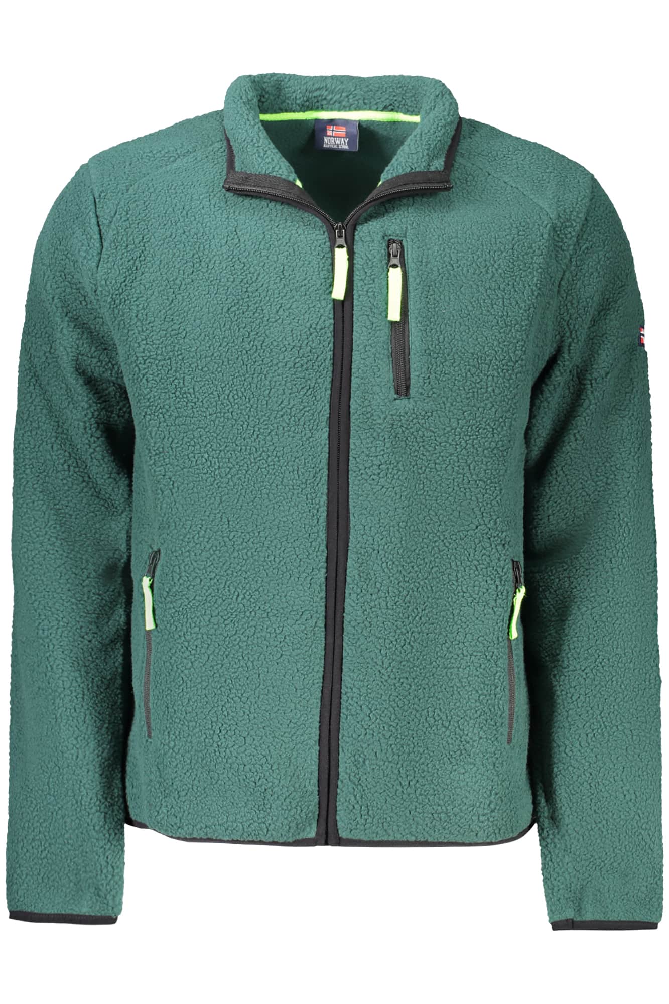 Norway 1963 hombre negro con cremallera sudadera