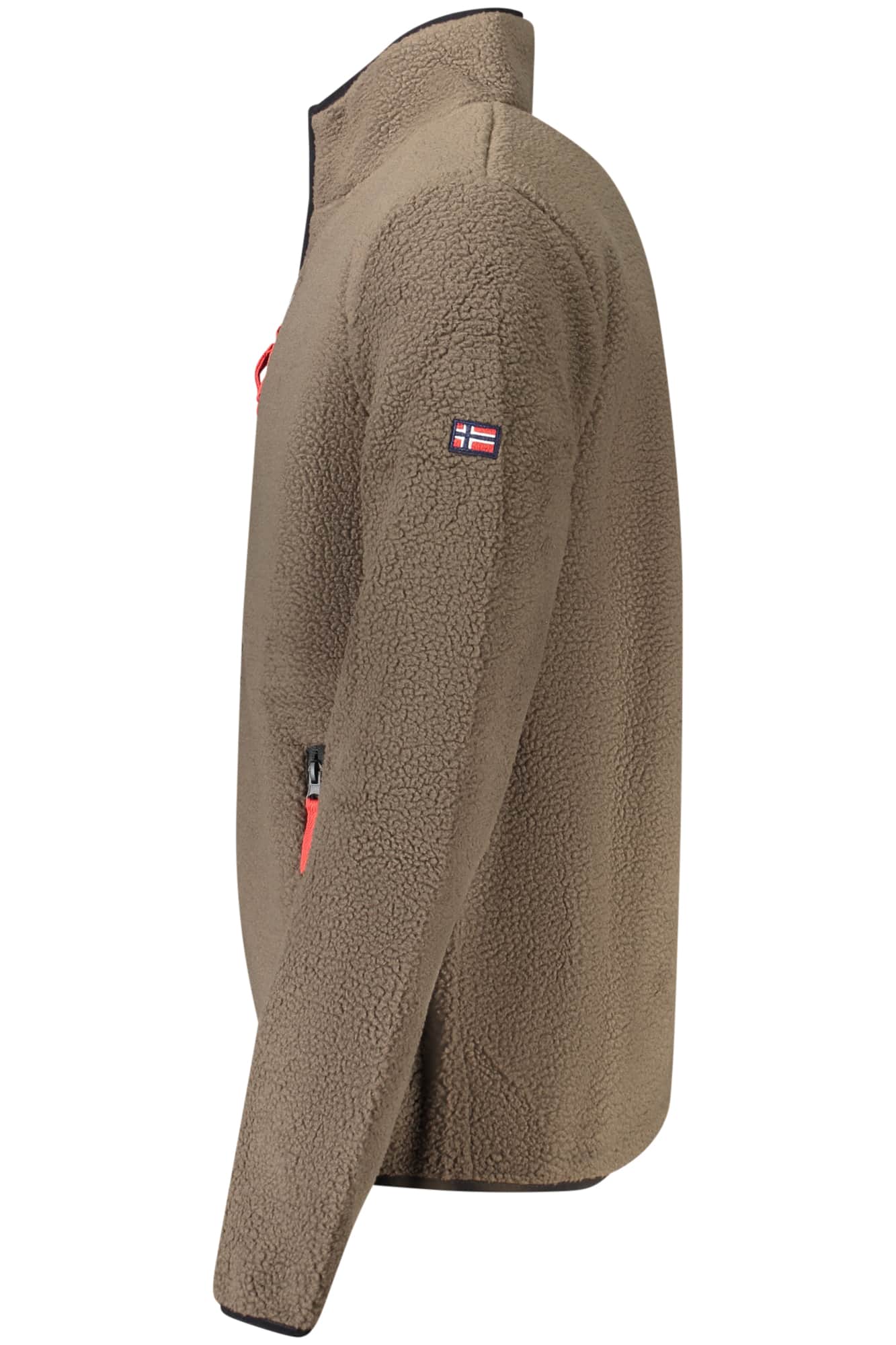 Norway 1963 hombre verde con cremallera sudadera