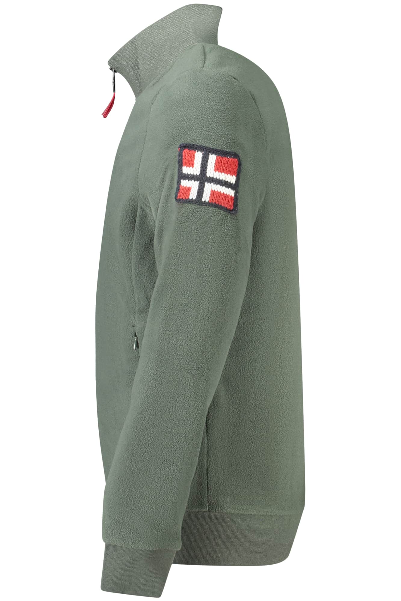 Norway 1963 hombre verde con cremallera sudadera