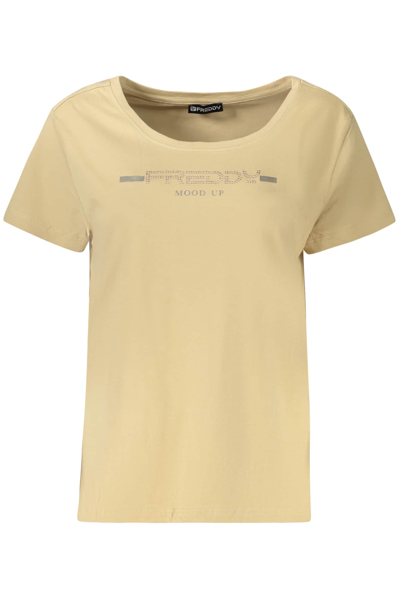 Freddy mujer manga corta t-camisa beige