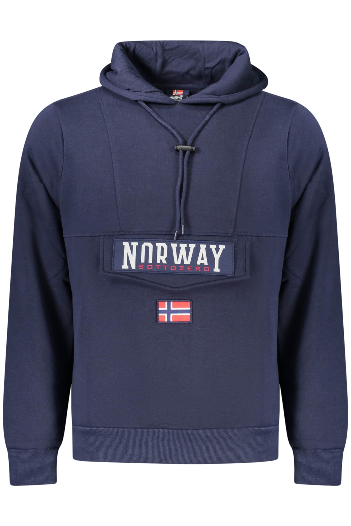 Norway 1963 hombre negro con cremallera sudadera