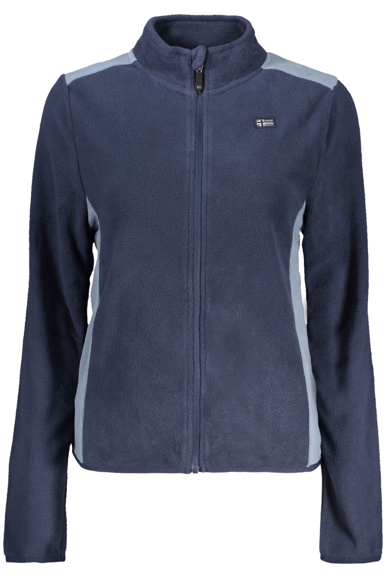 Norway 1963 mujer azul con cremallera sudadera