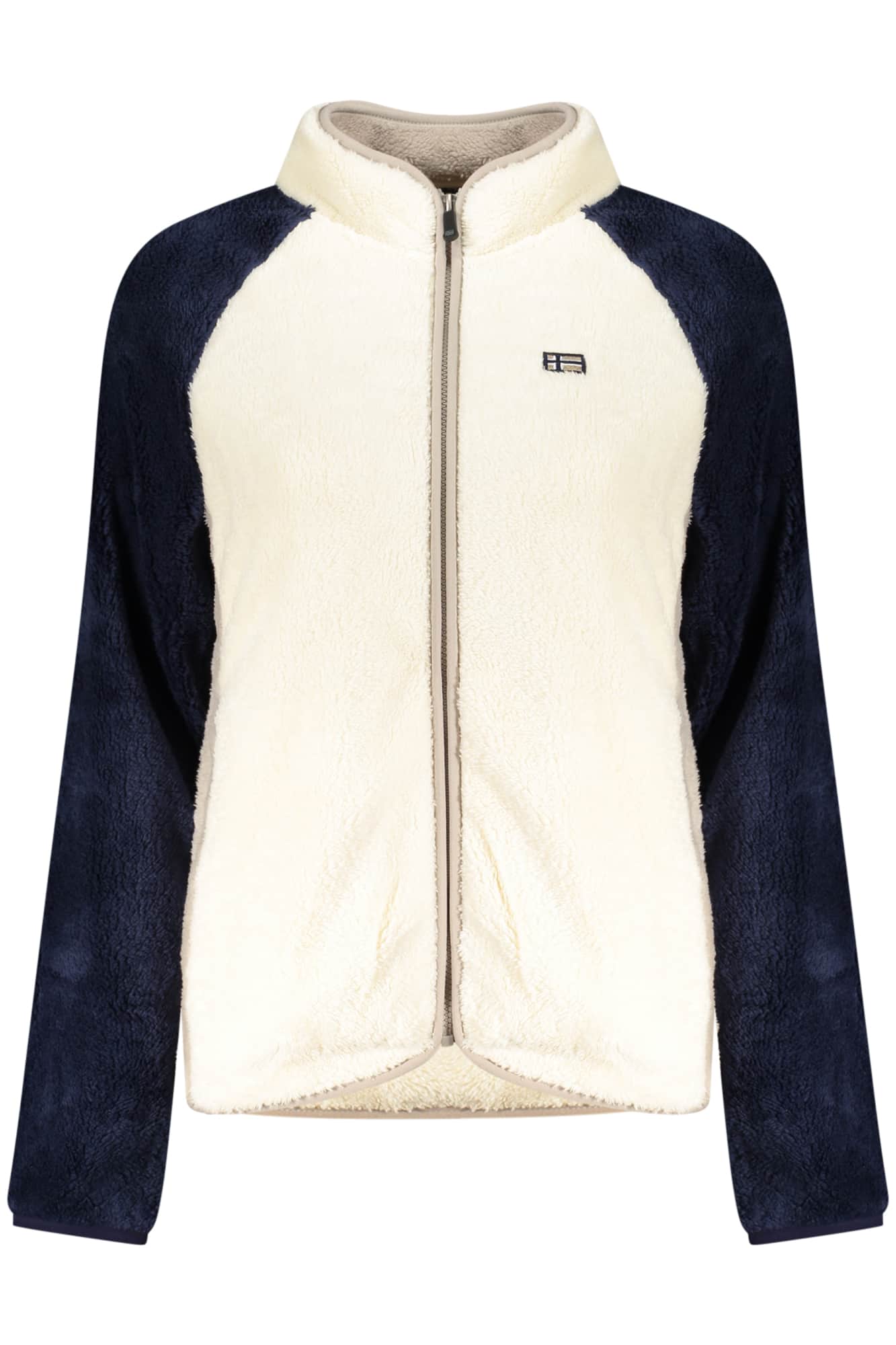 Norway 1963 mujer rosa con cremallera sudadera