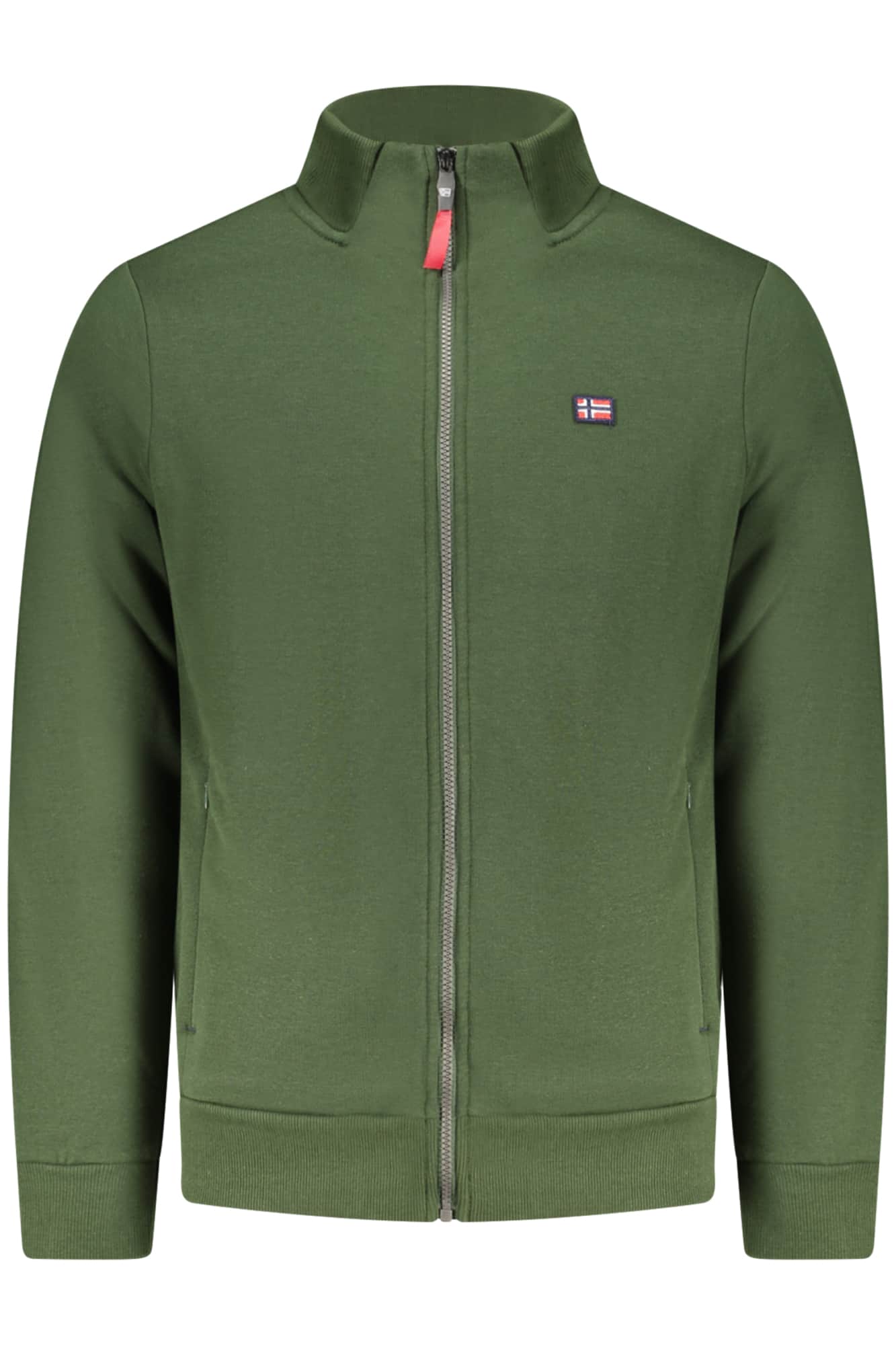 Norway 1963 hombre marrón con cremallera sudadera