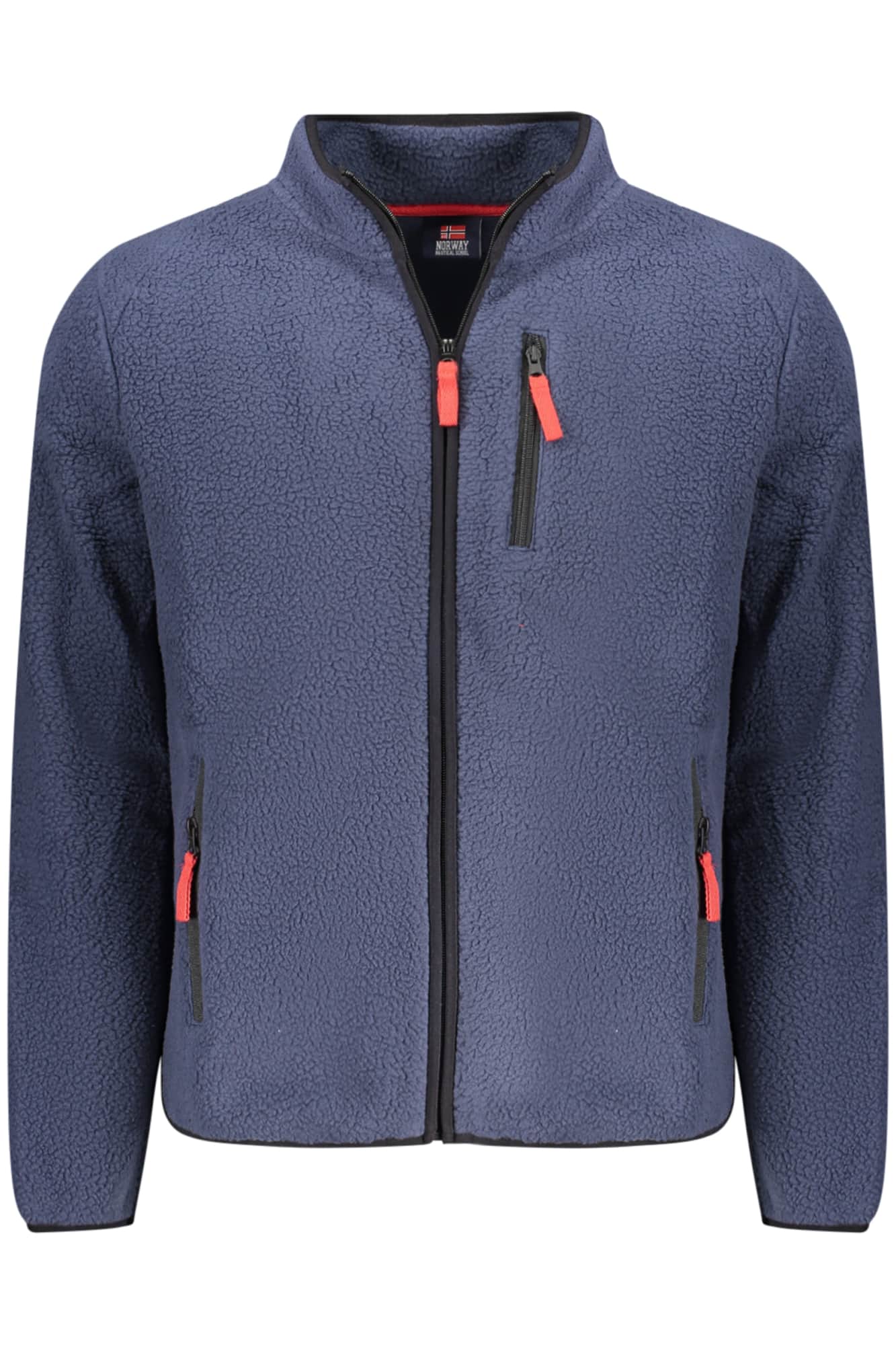 Norway 1963 hombre azul con cremallera sudadera
