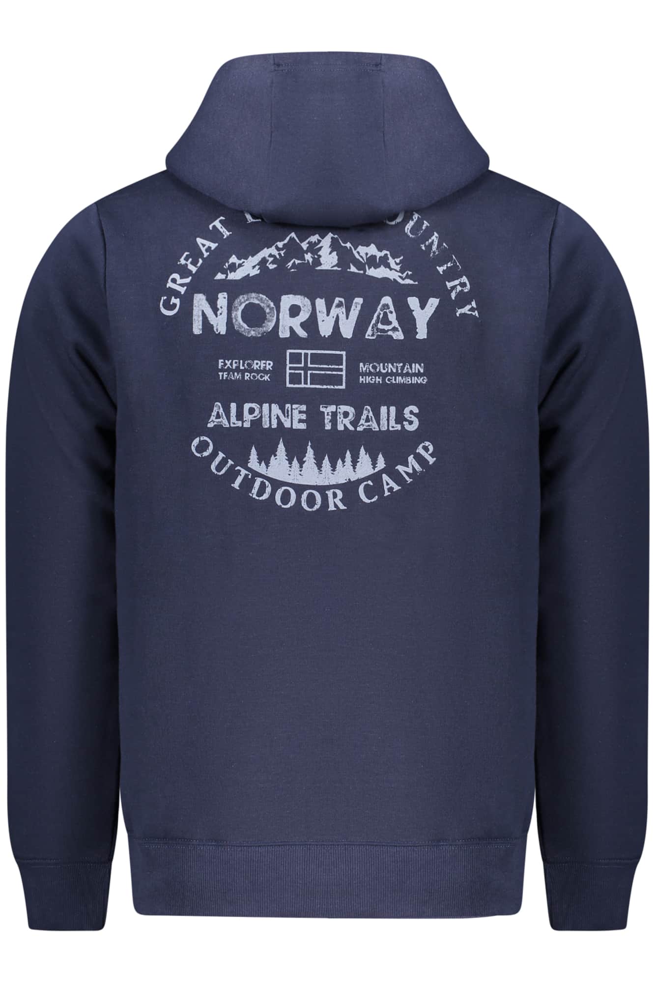 Norway 1963 hombre verde con cremallera sudadera