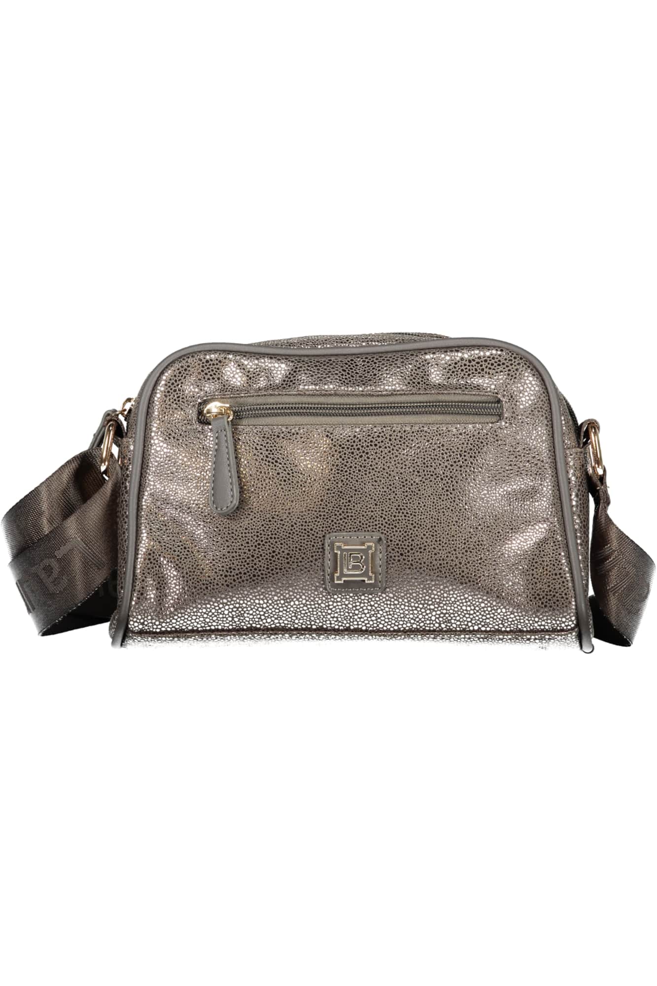 Laura Biagiotti mujer gris bolso