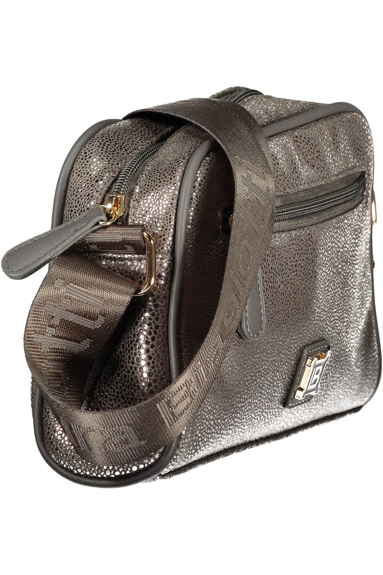 Laura Biagiotti mujer gris bolso