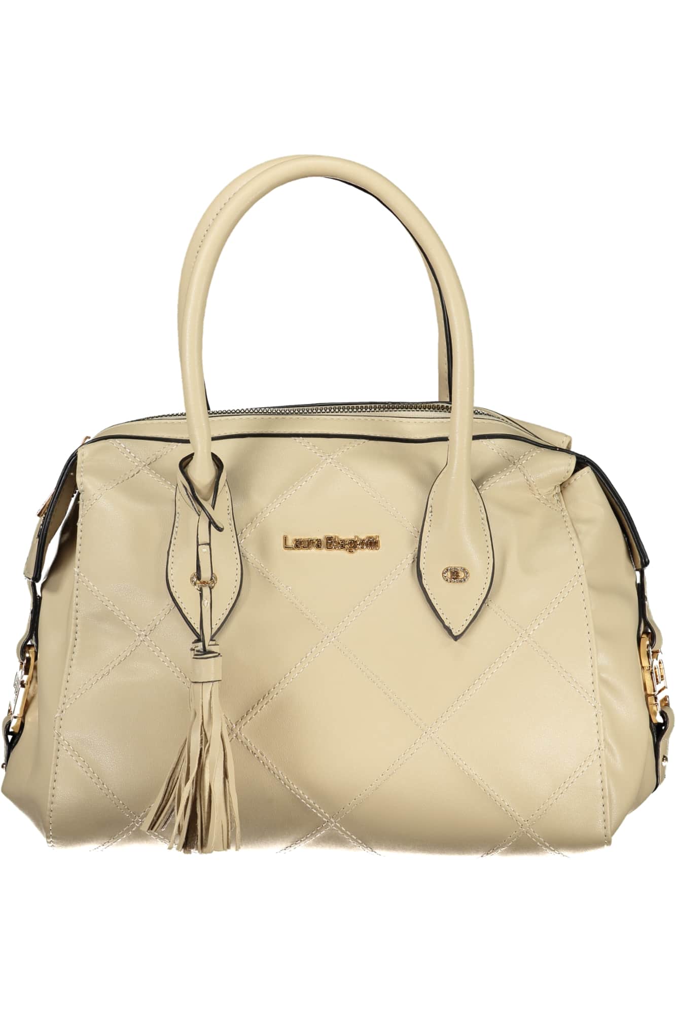 Laura Biagiotti mujer beige bolso