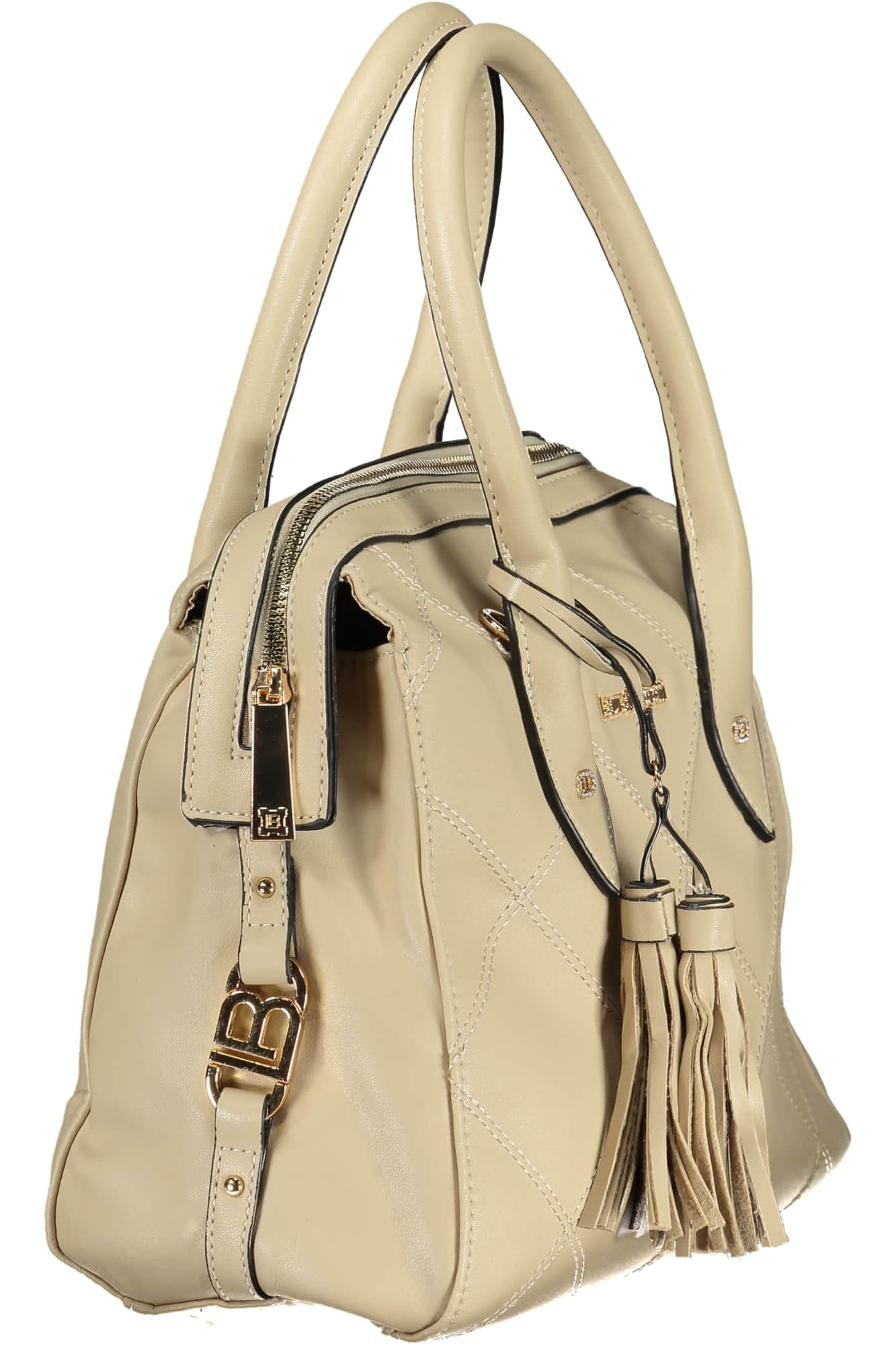 Laura Biagiotti mujer beige bolso
