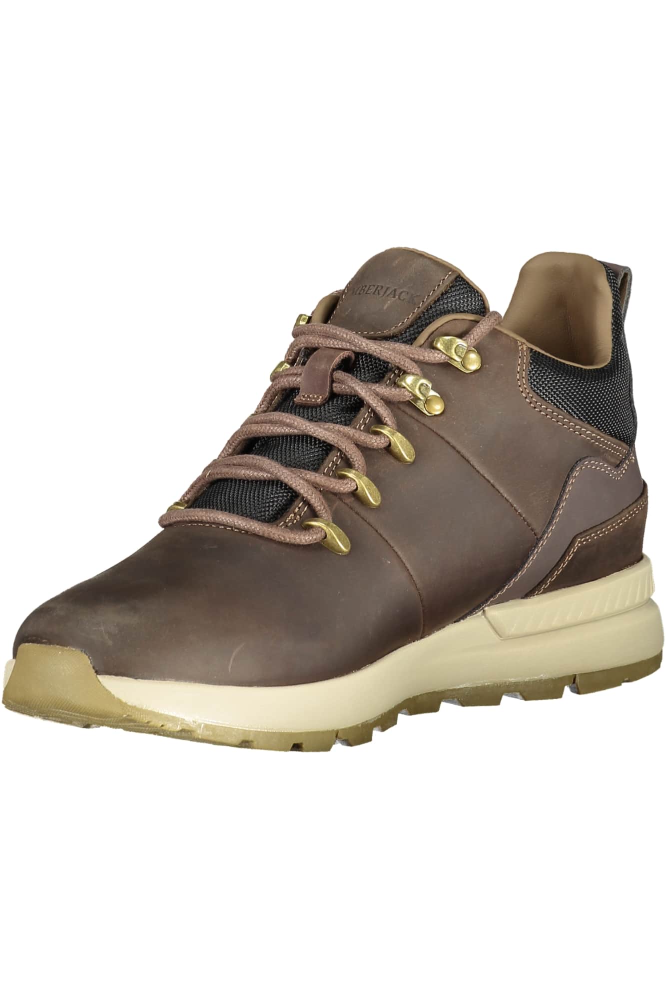 Lumberjack hombre marrón bota