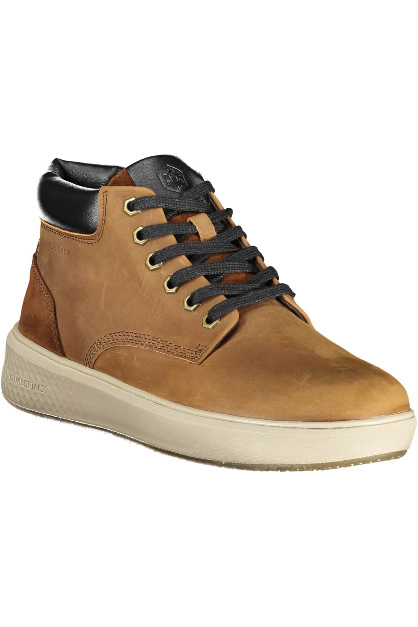 Lumberjack hombre marrón bota