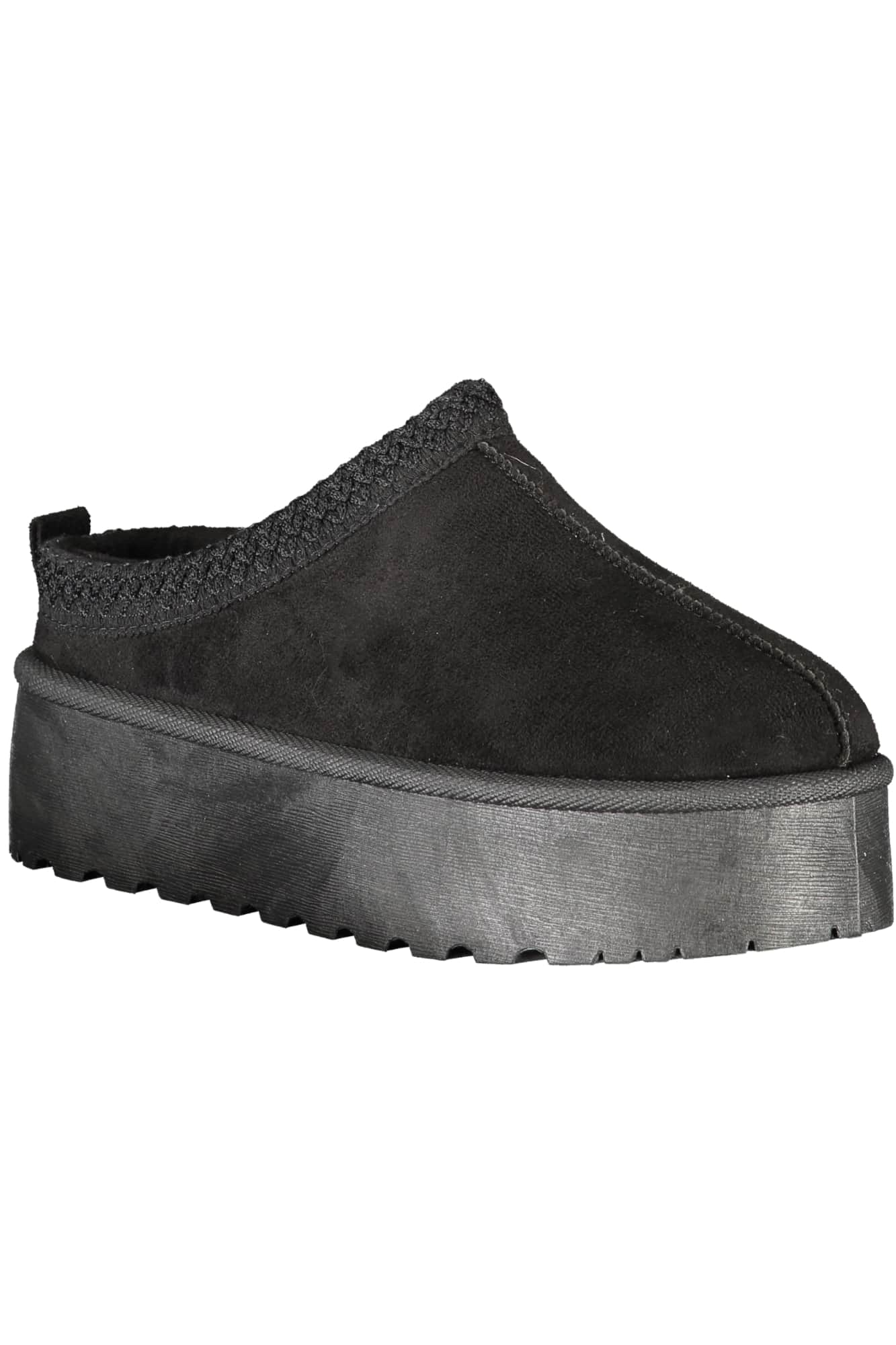 Laura Biagiotti mujer negro invierno zueco calzado