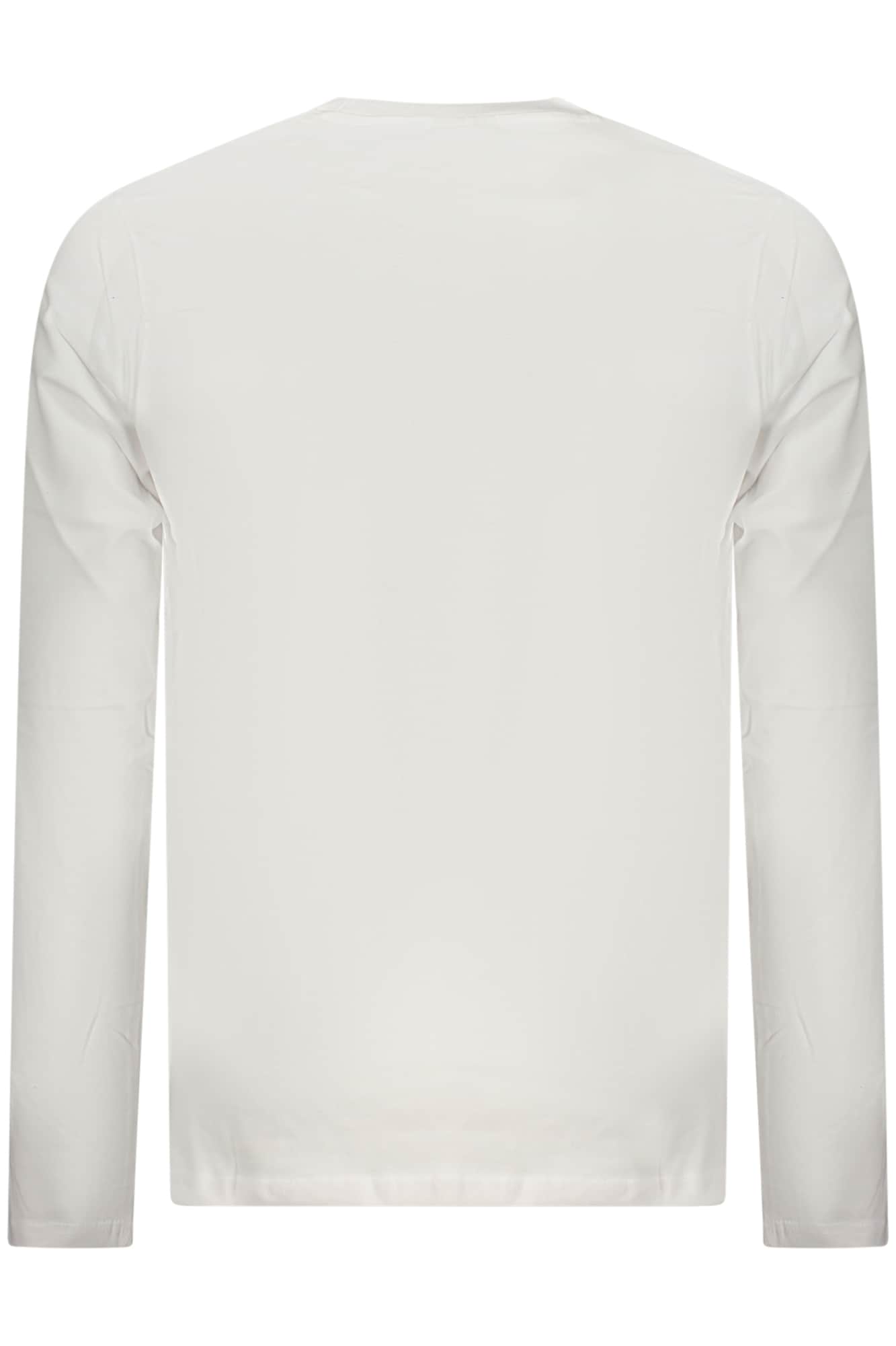Norway 1963 hombre manga larga t-camisa blanco