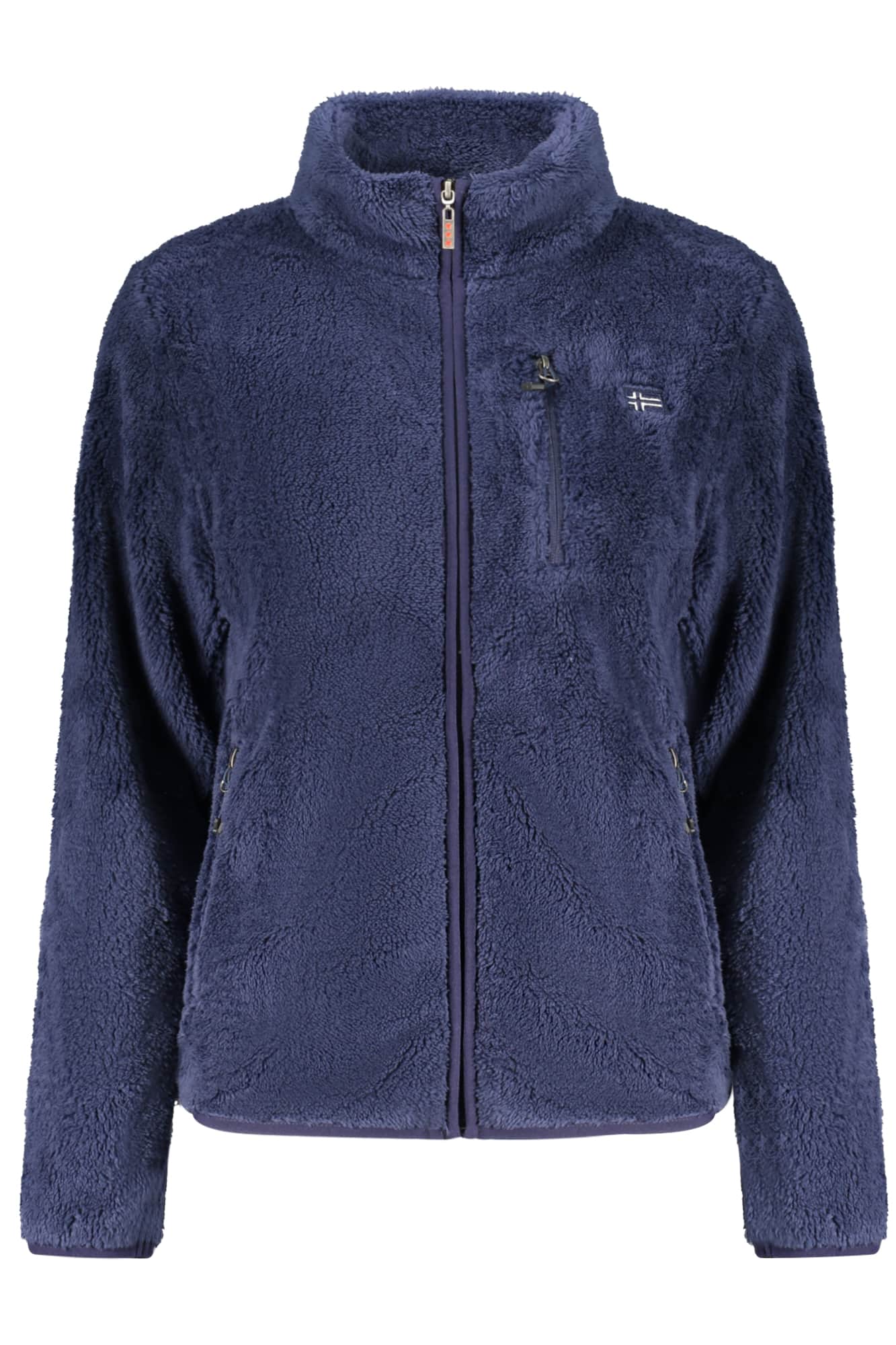 Norway 1963 mujer blanco con cremallera sudadera