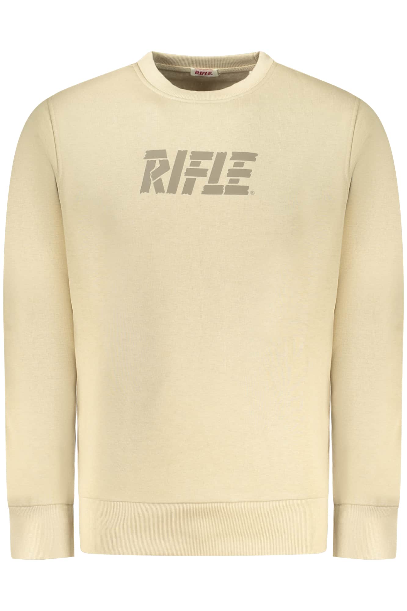 Rifle sudadera sin cremallera hombre gris