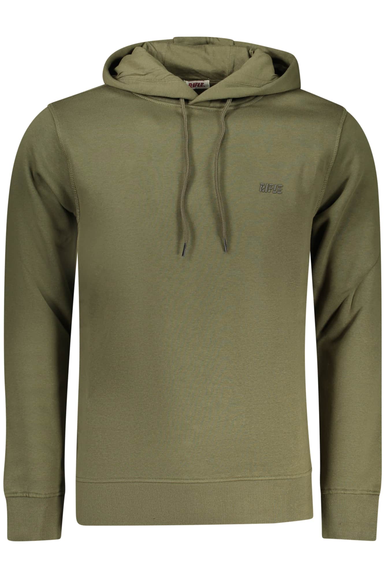 Rifle hombre con cremallera sudadera beige