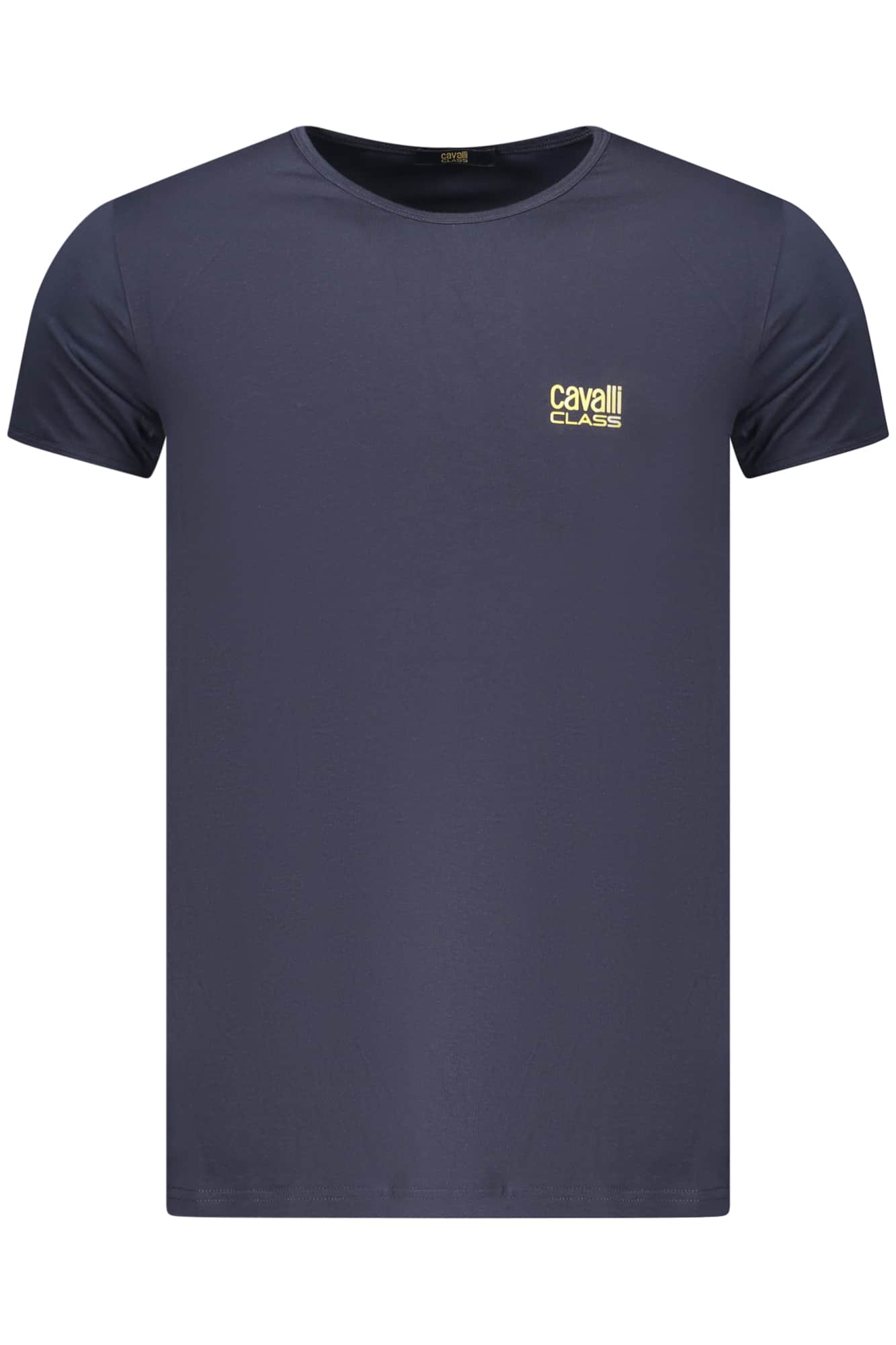 Cavalli Class hombre manga corta t-camisa azul