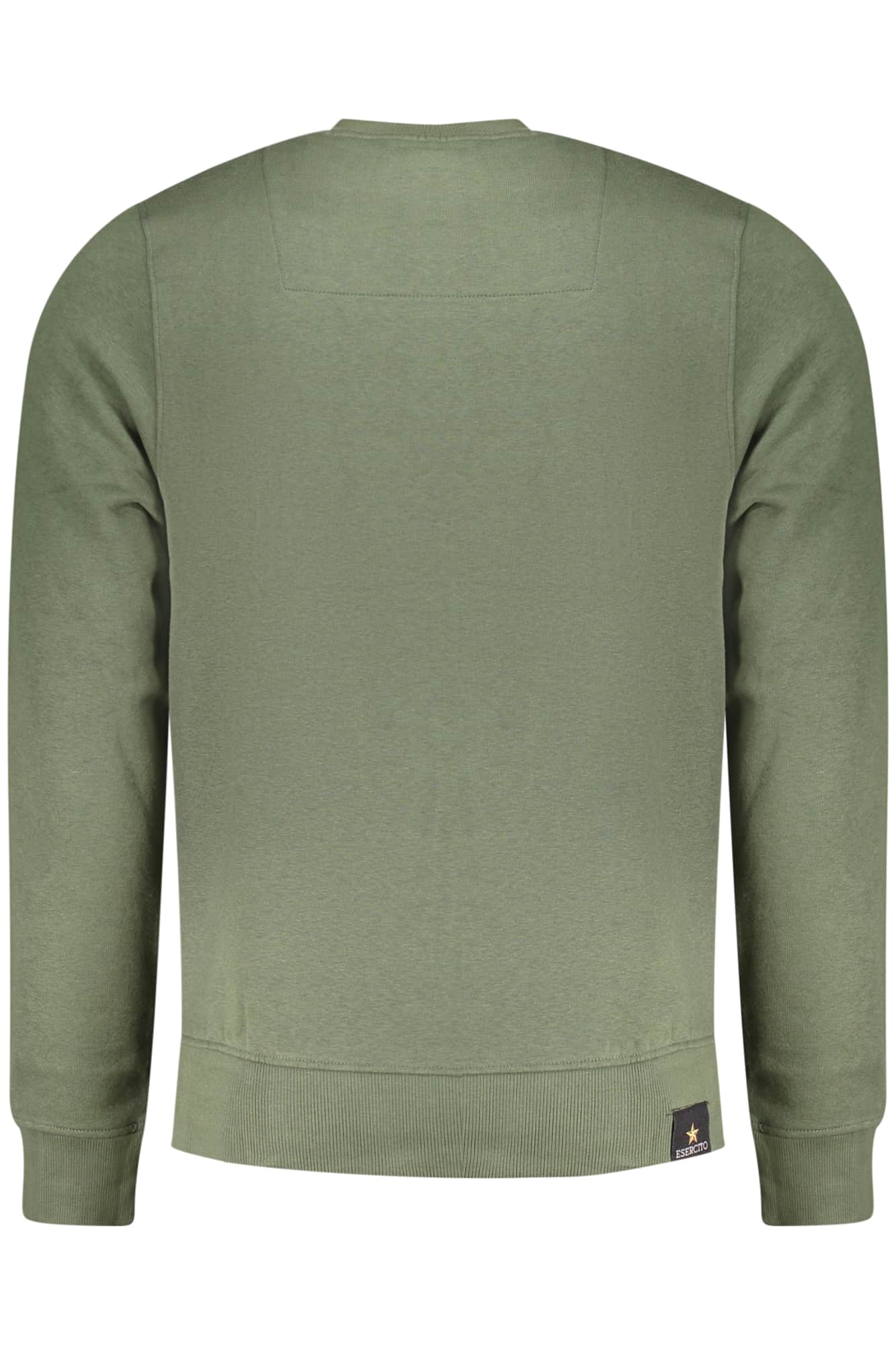 Military academy hombre con cremallera sudadera, verde