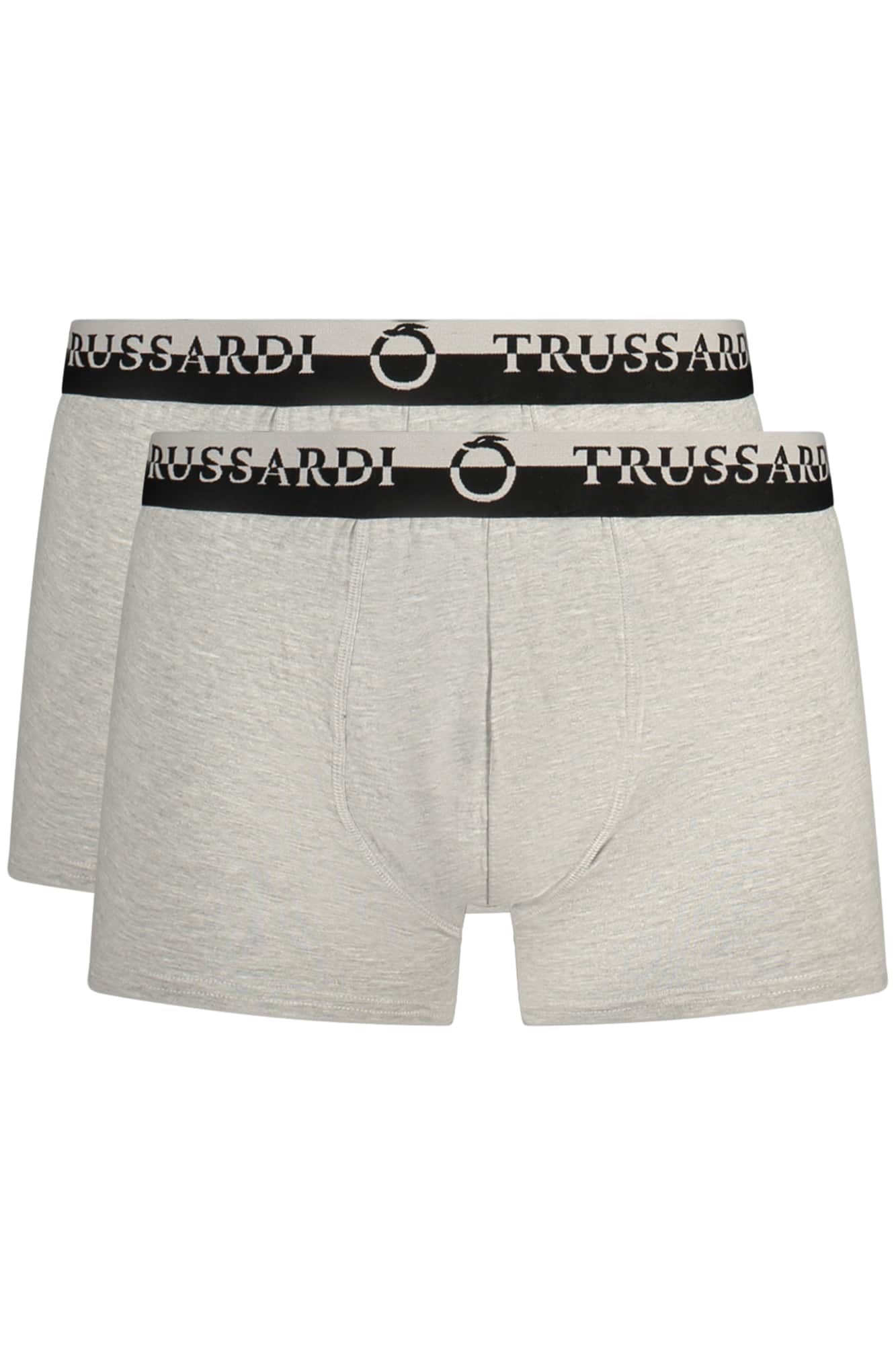 Trussardi hombre bóxer pantalón corto gris