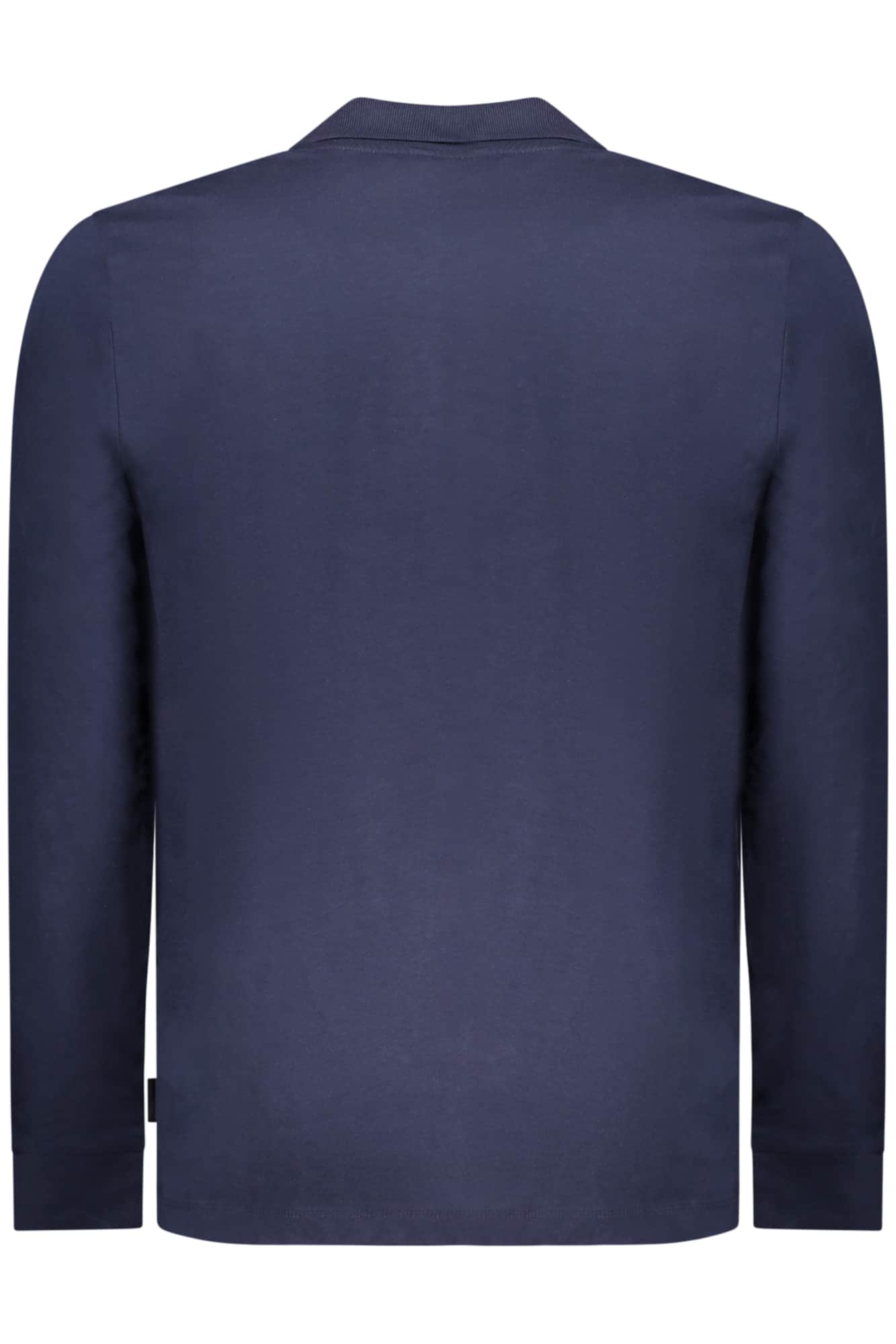 US Grand manga larga hombre azul