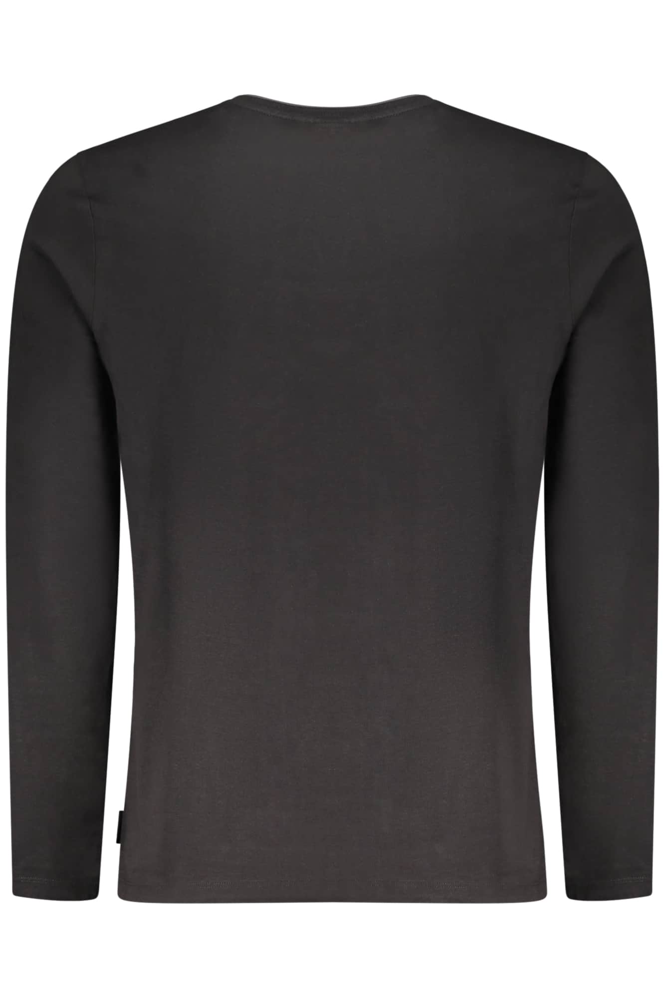 US Grand hombre manga larga negro t-camisa