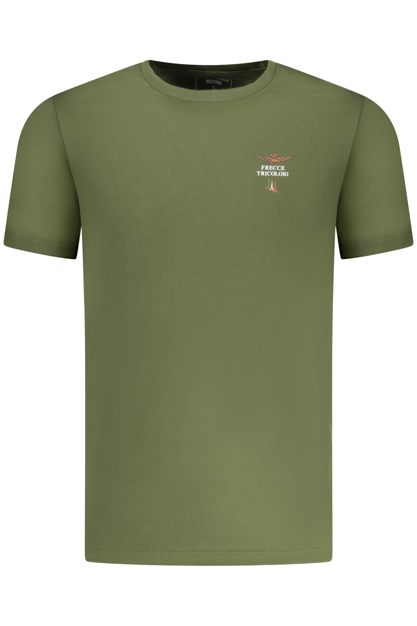 Aeronautica Militare hombre verde outdoor t-camisa