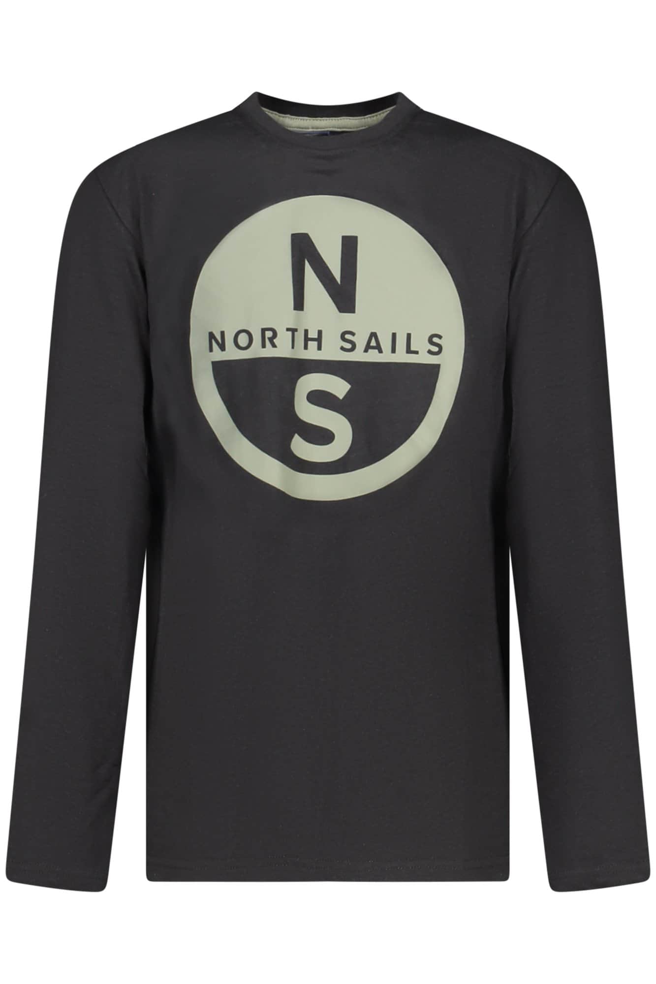North Sails niños manga larga t-camisa, verde