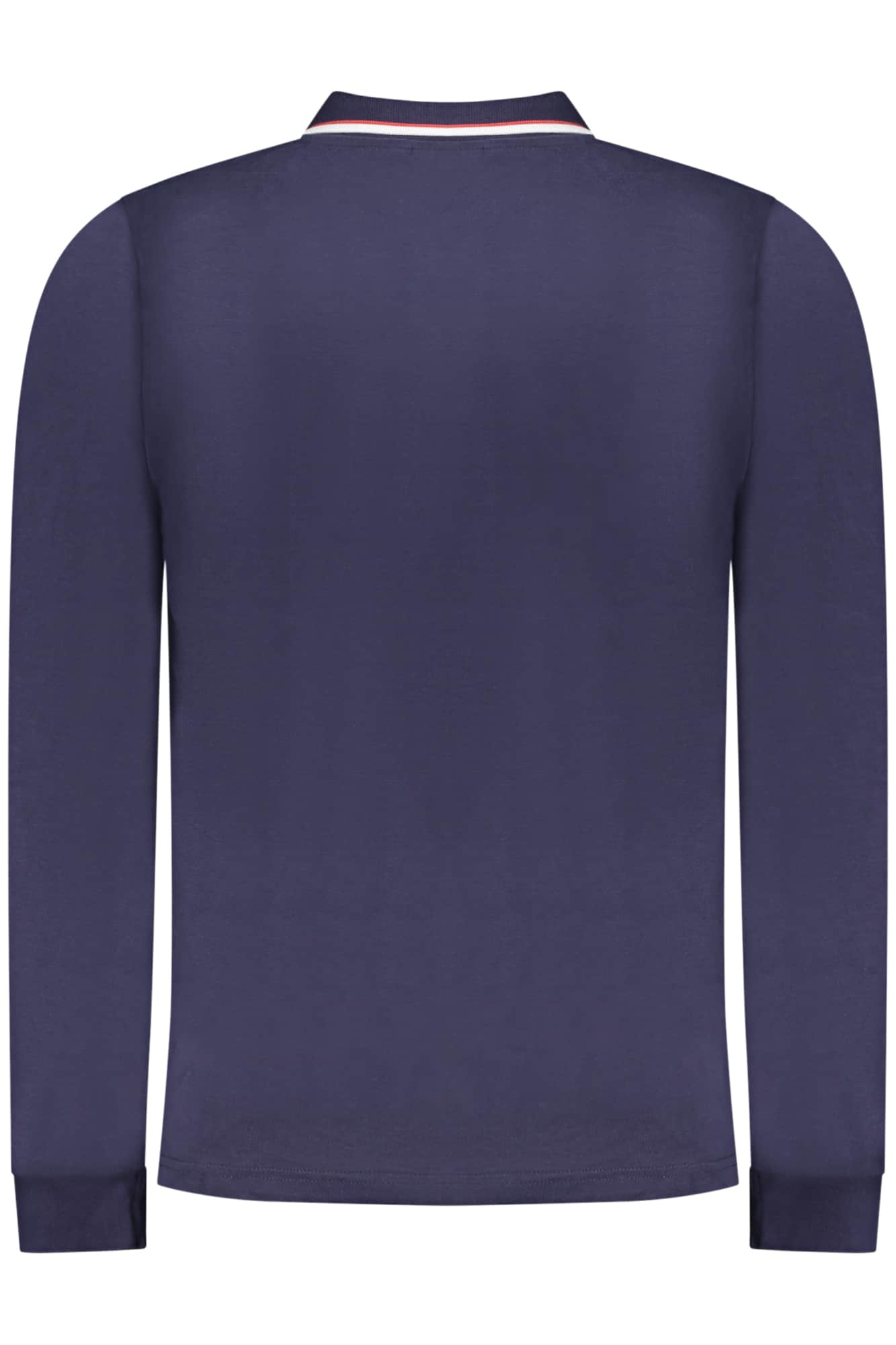 Norway 1963 hombre manga larga polo, azul