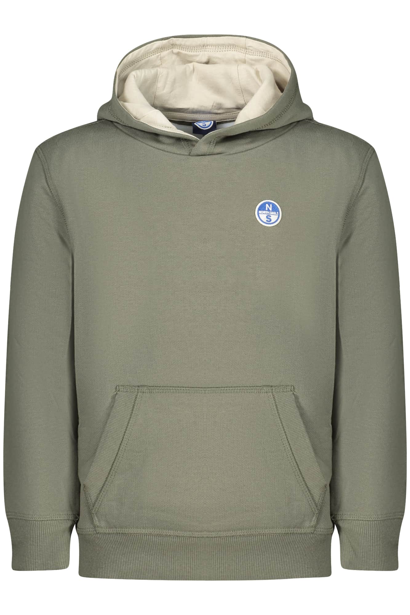 North Sails niños con cremallera sudadera, verde